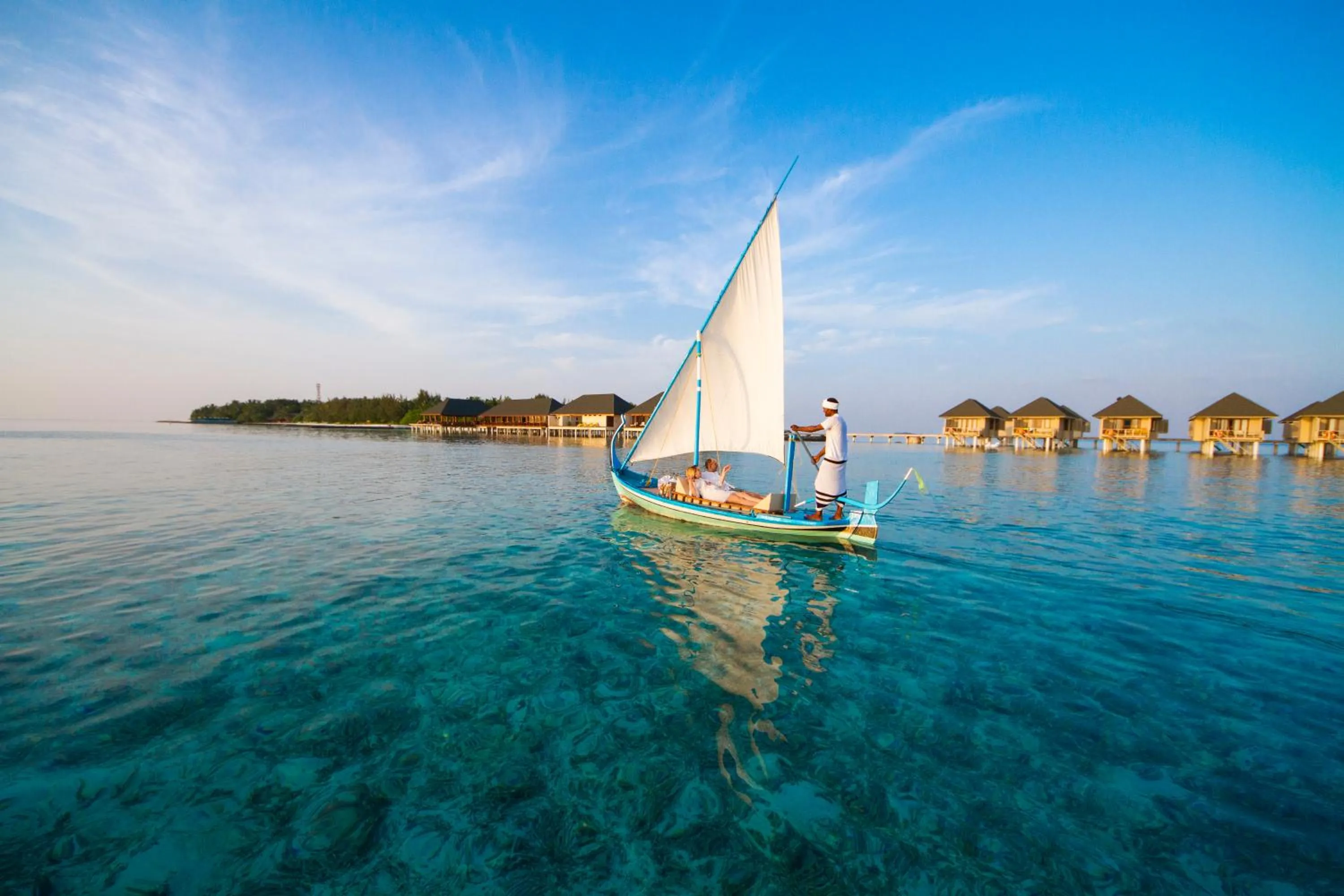 On site in Summer Island Maldives
