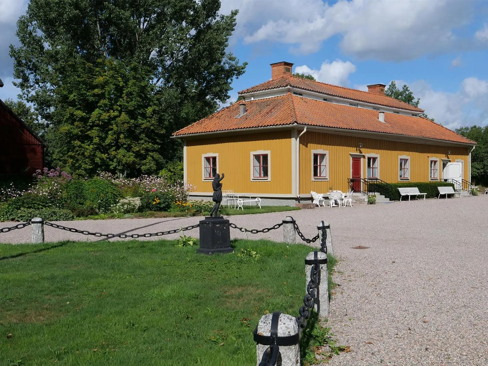 Garden in Dufweholms Herrgård