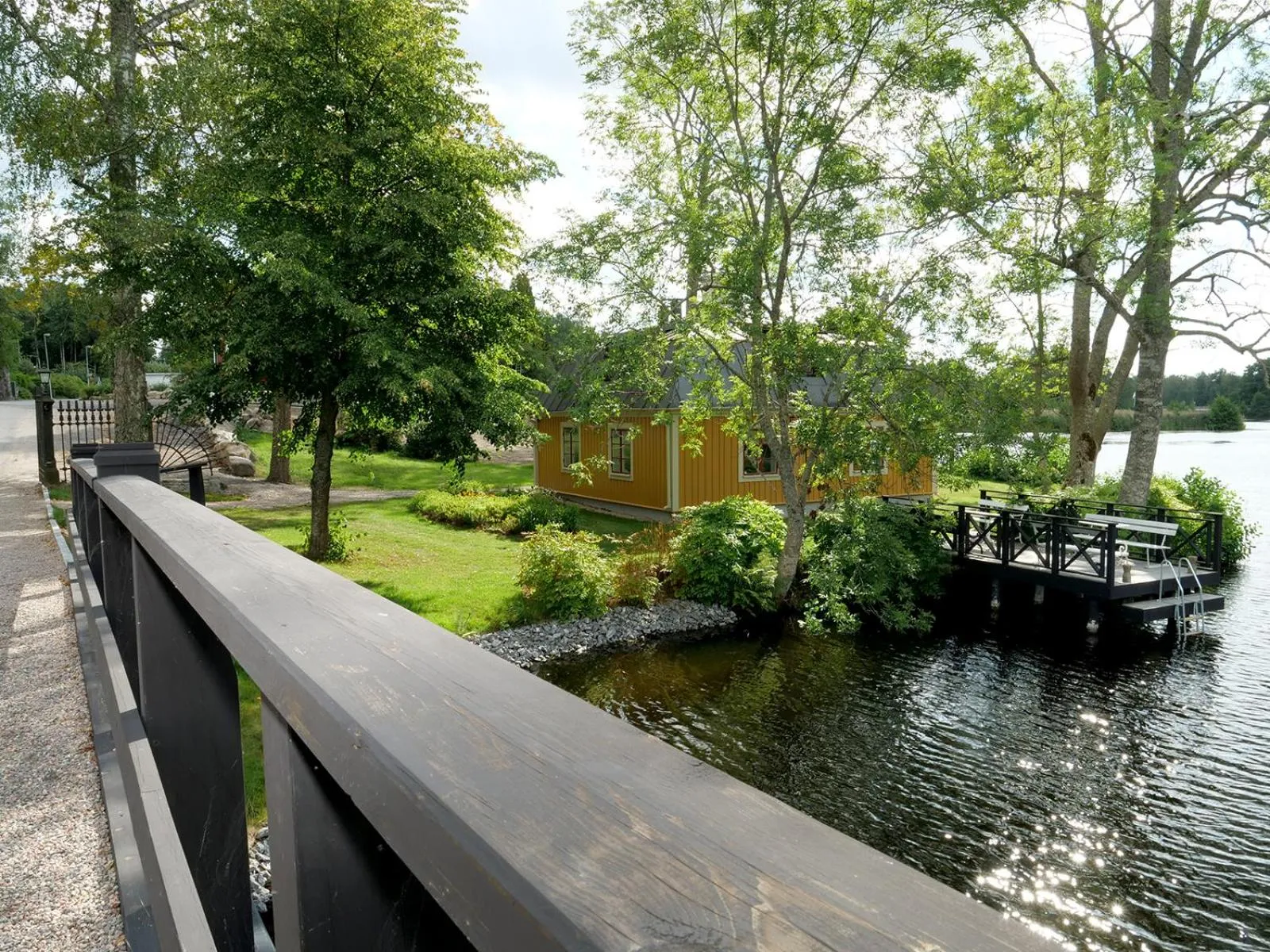 Garden in Dufweholms Herrgård