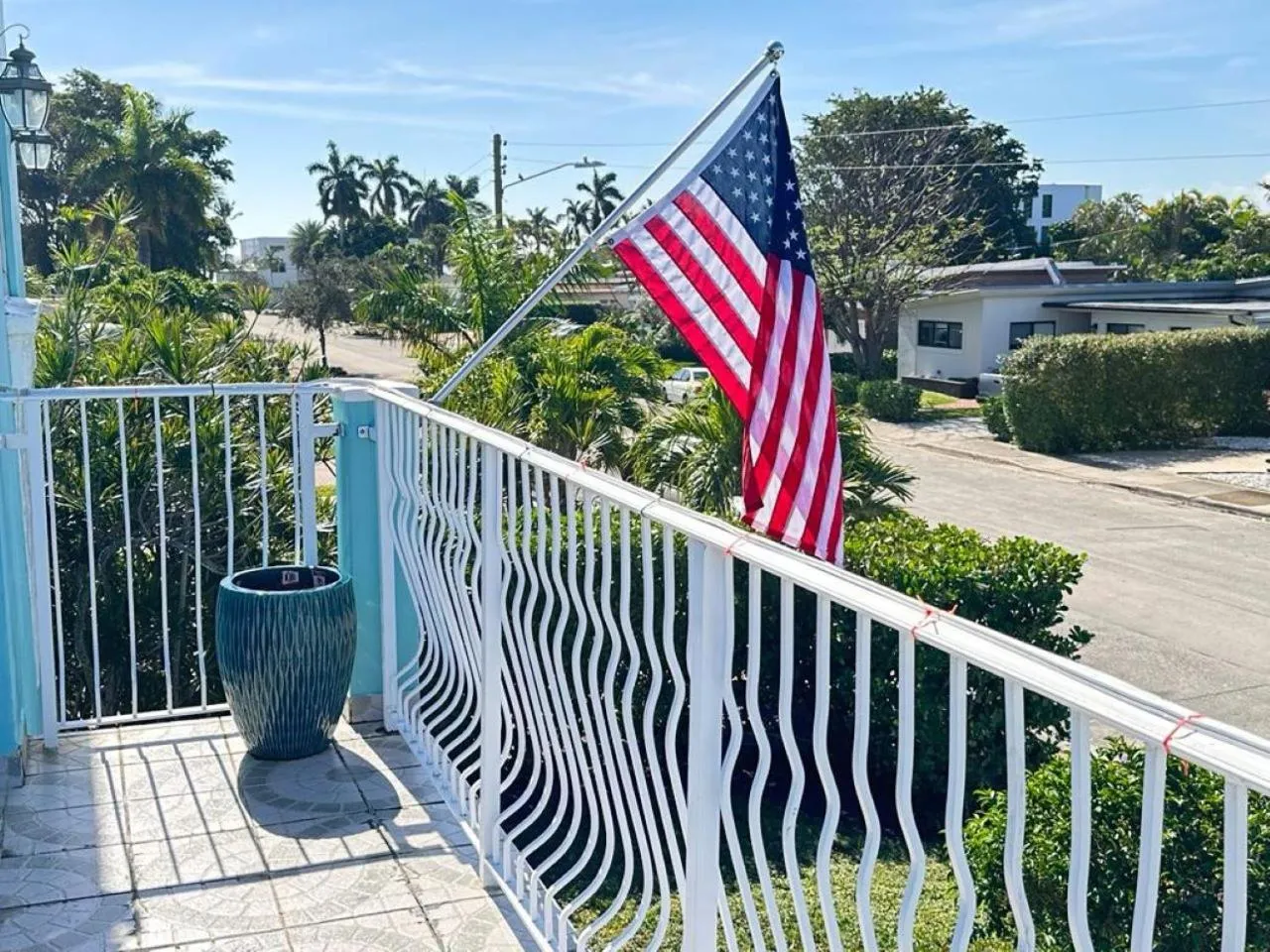 Balcony/Terrace in Blue House Miami