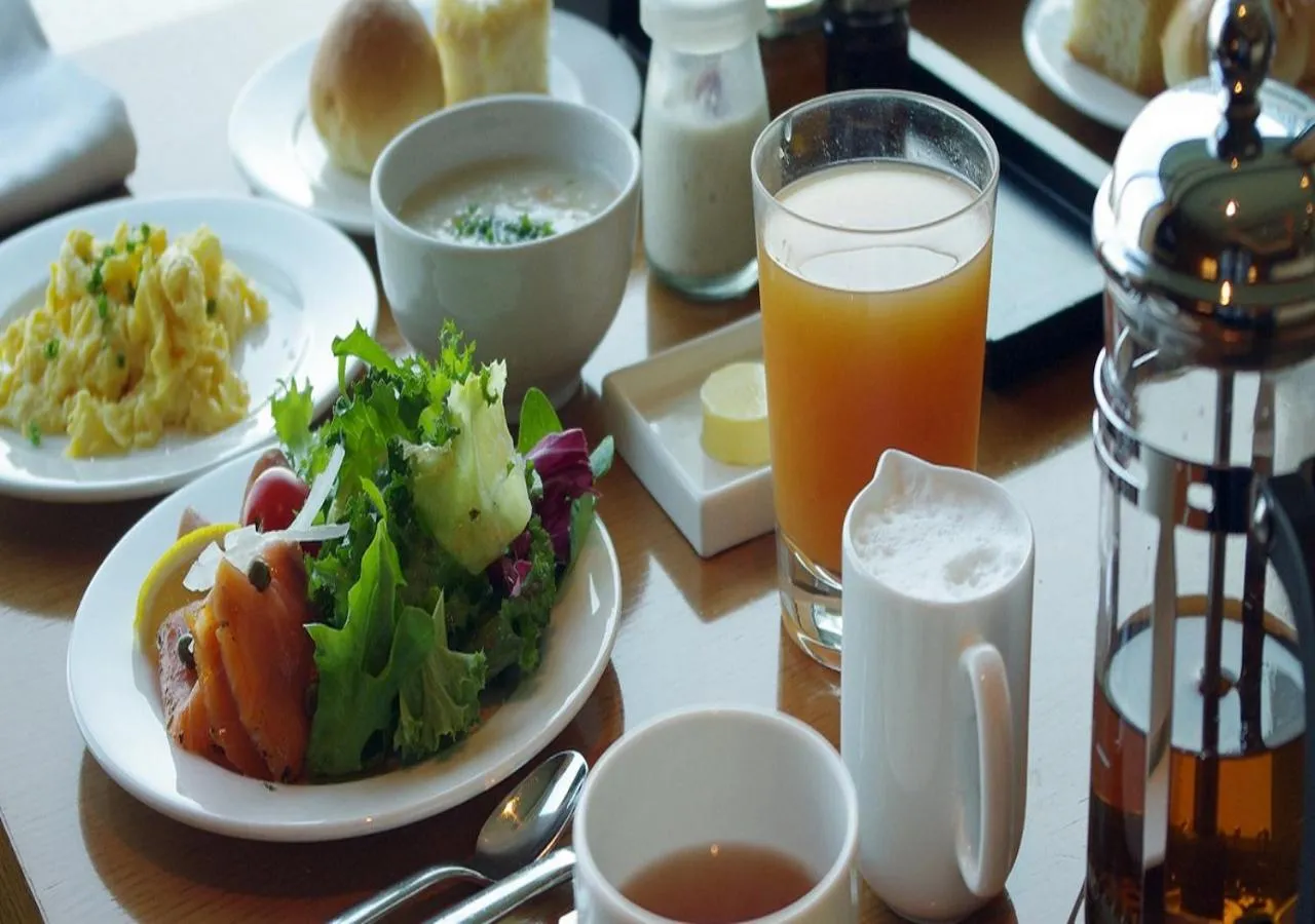 Continental breakfast in Blue House Miami