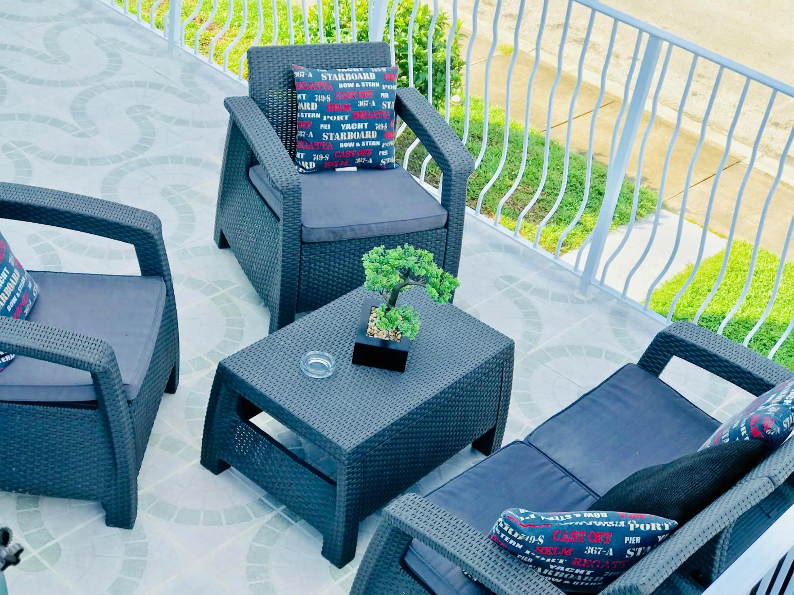 Balcony/Terrace in Blue House Miami