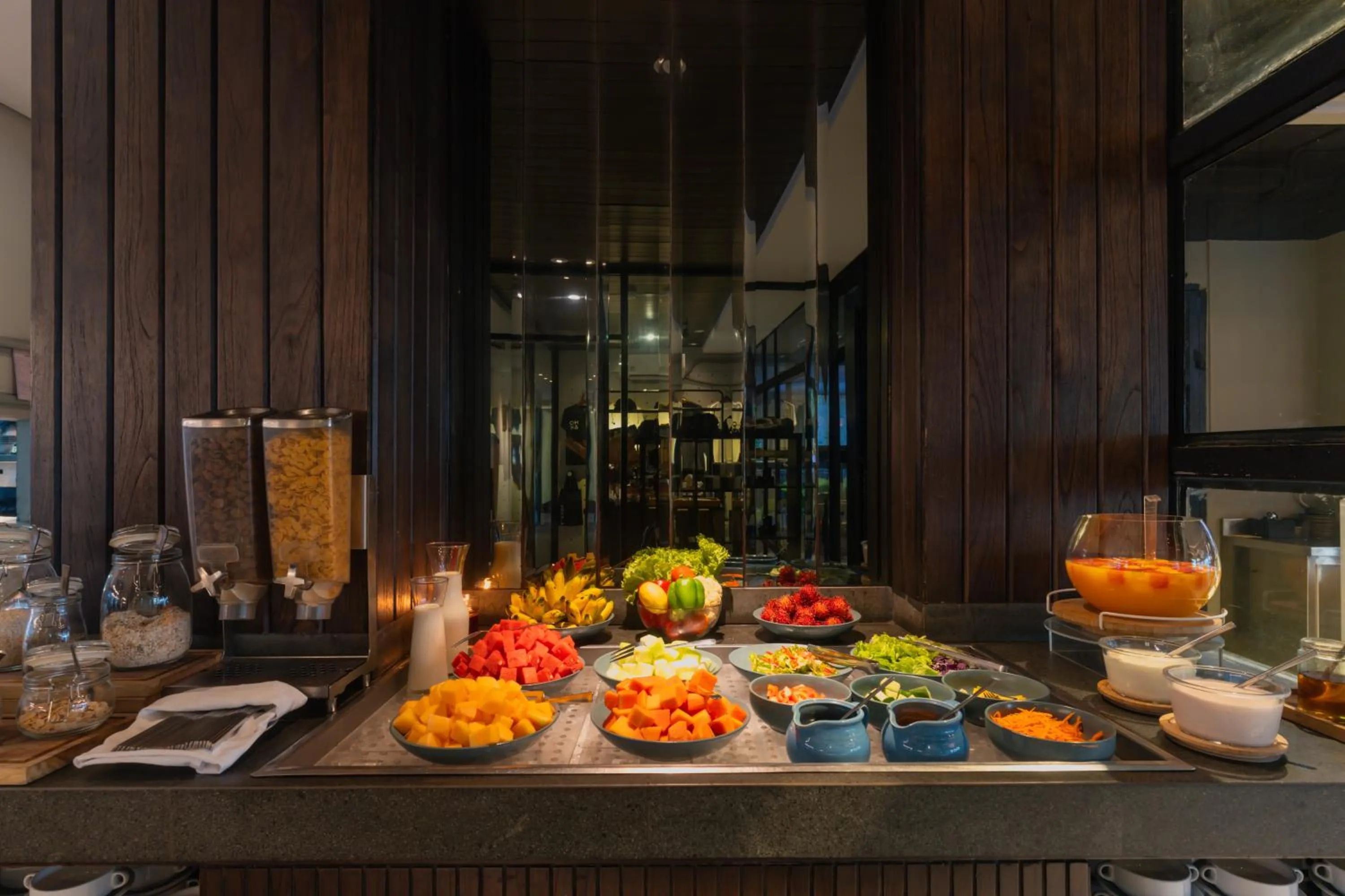 Restaurant/places to eat in The Vira Bali Boutique Hotel & Suite
