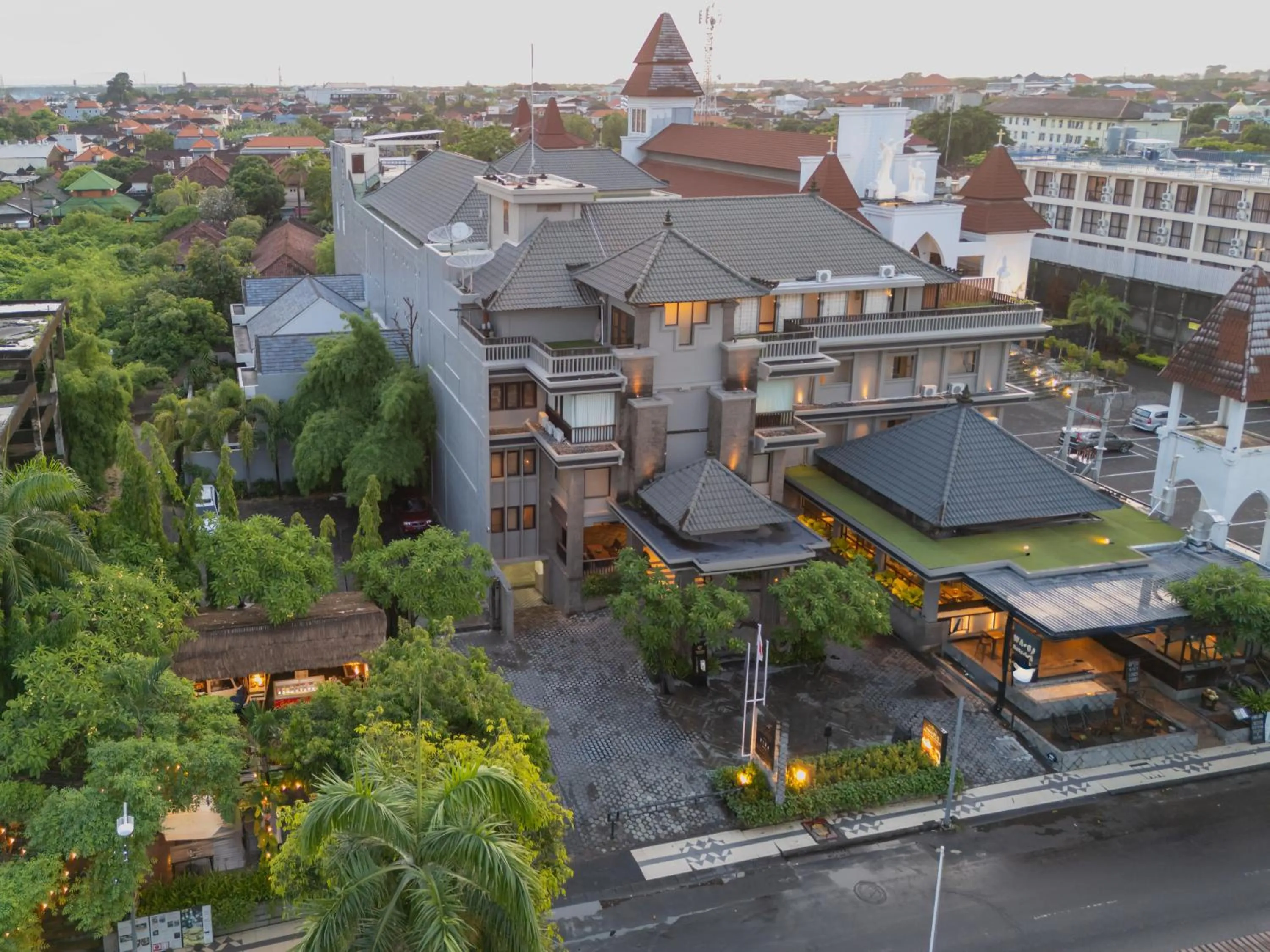 Property building in The Vira Bali Boutique Hotel & Suite