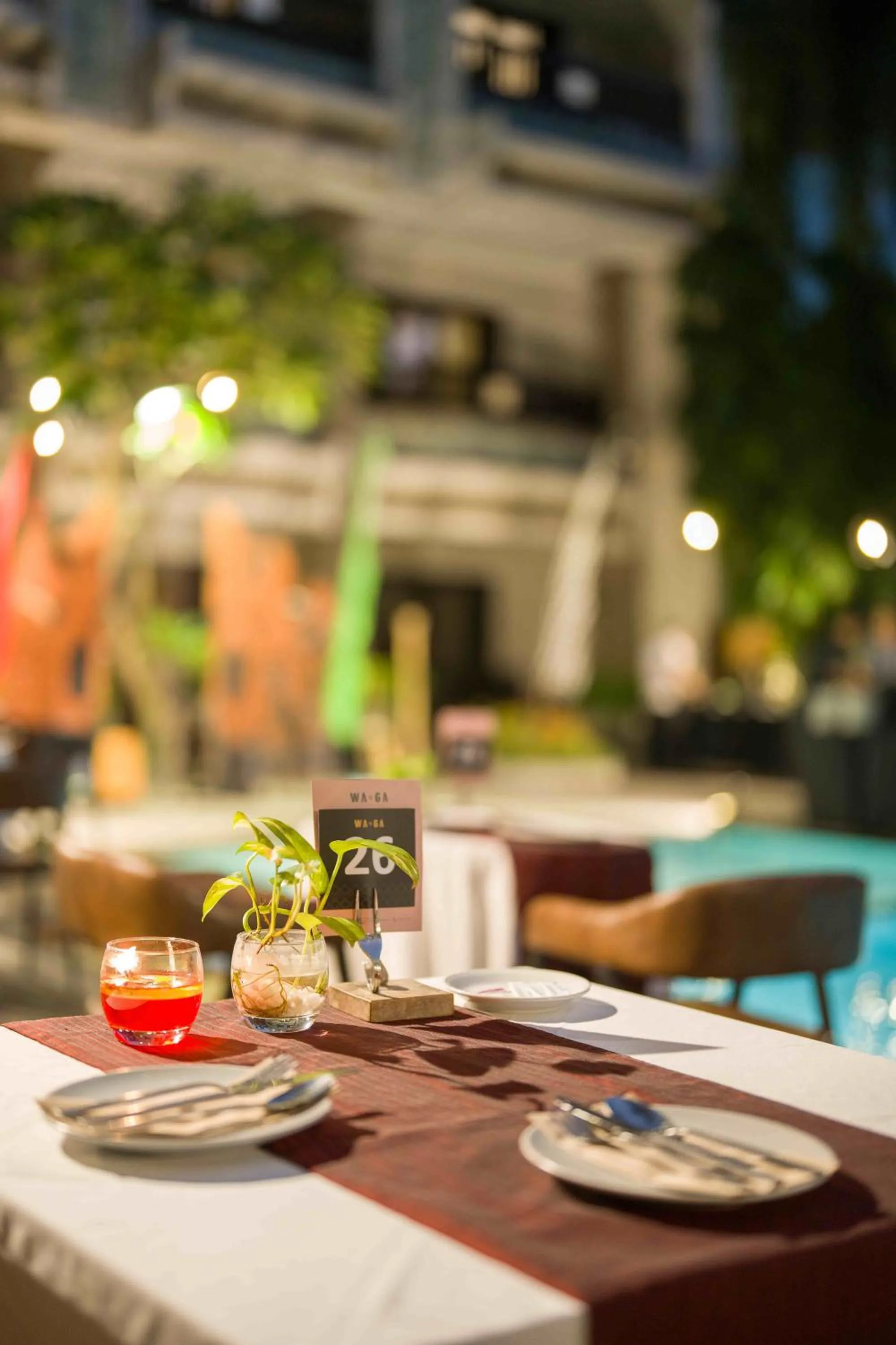 Pool view in The Vira Bali Boutique Hotel & Suite
