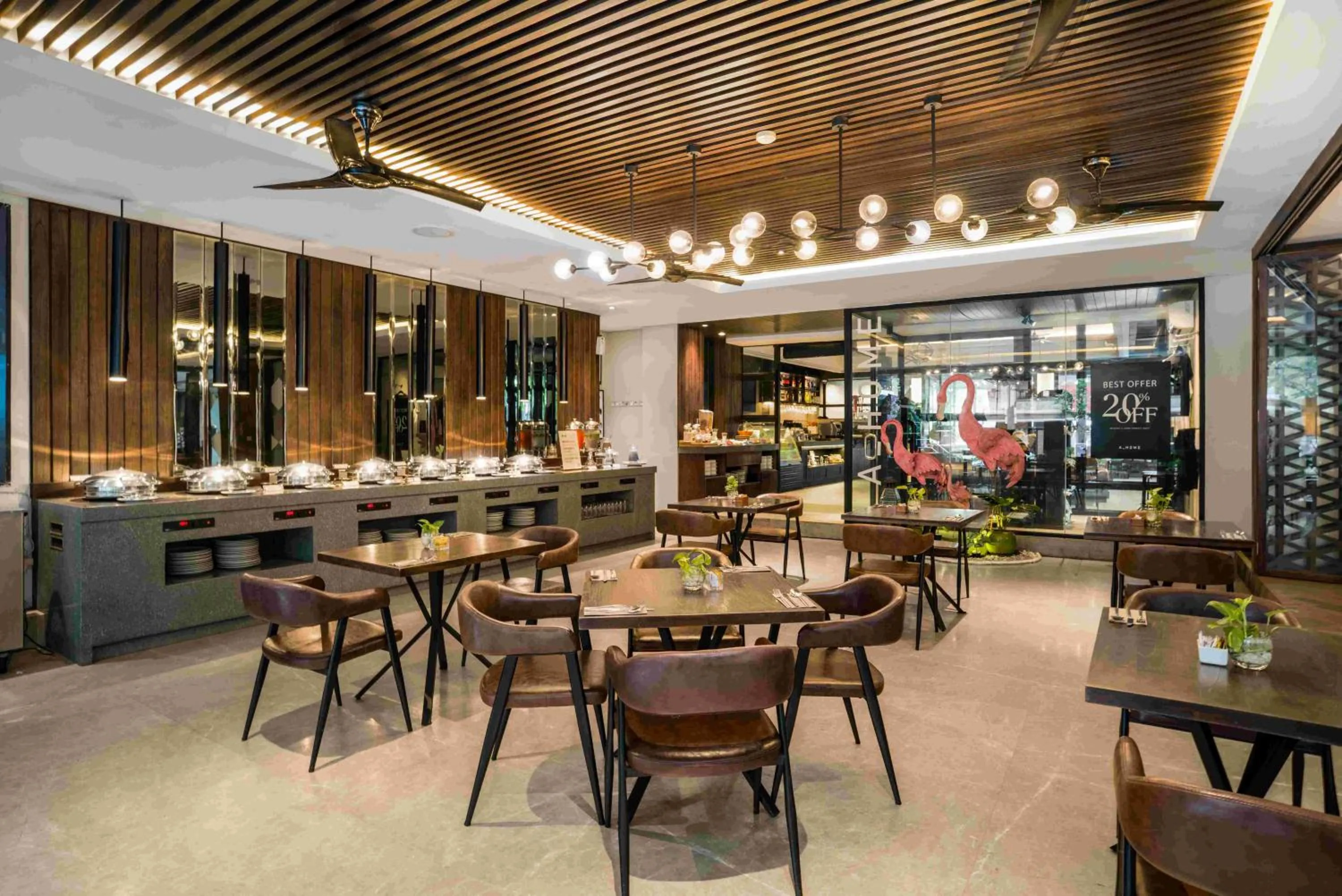 Restaurant/places to eat in The Vira Bali Boutique Hotel & Suite