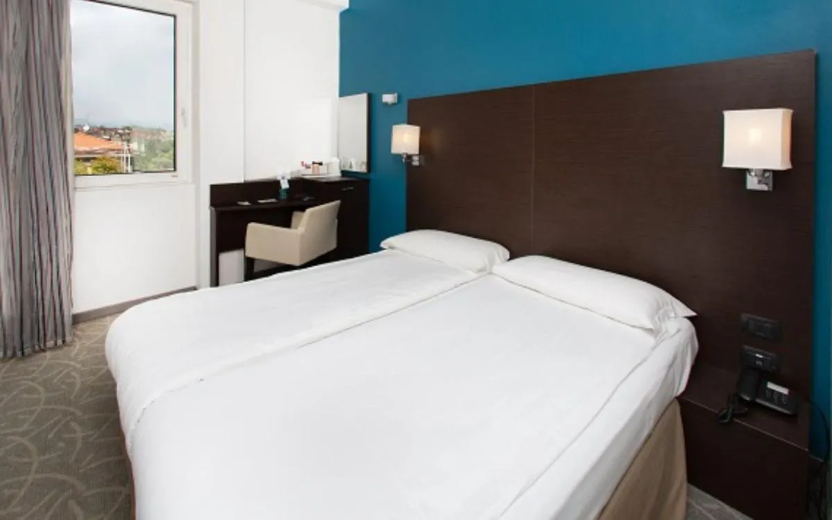 Bed in Hotel Bonotto