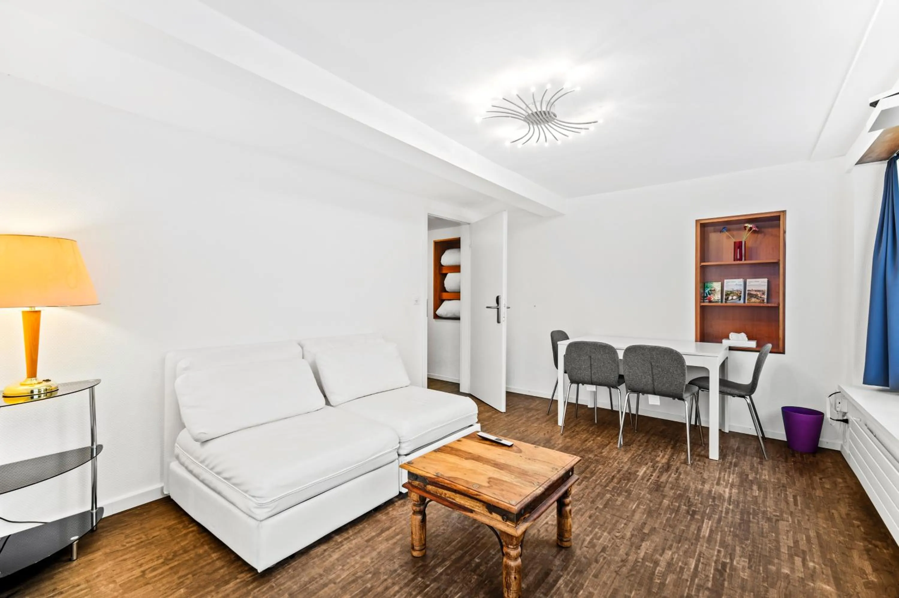 Living room in Aparthotel Hine Adon Fribourg