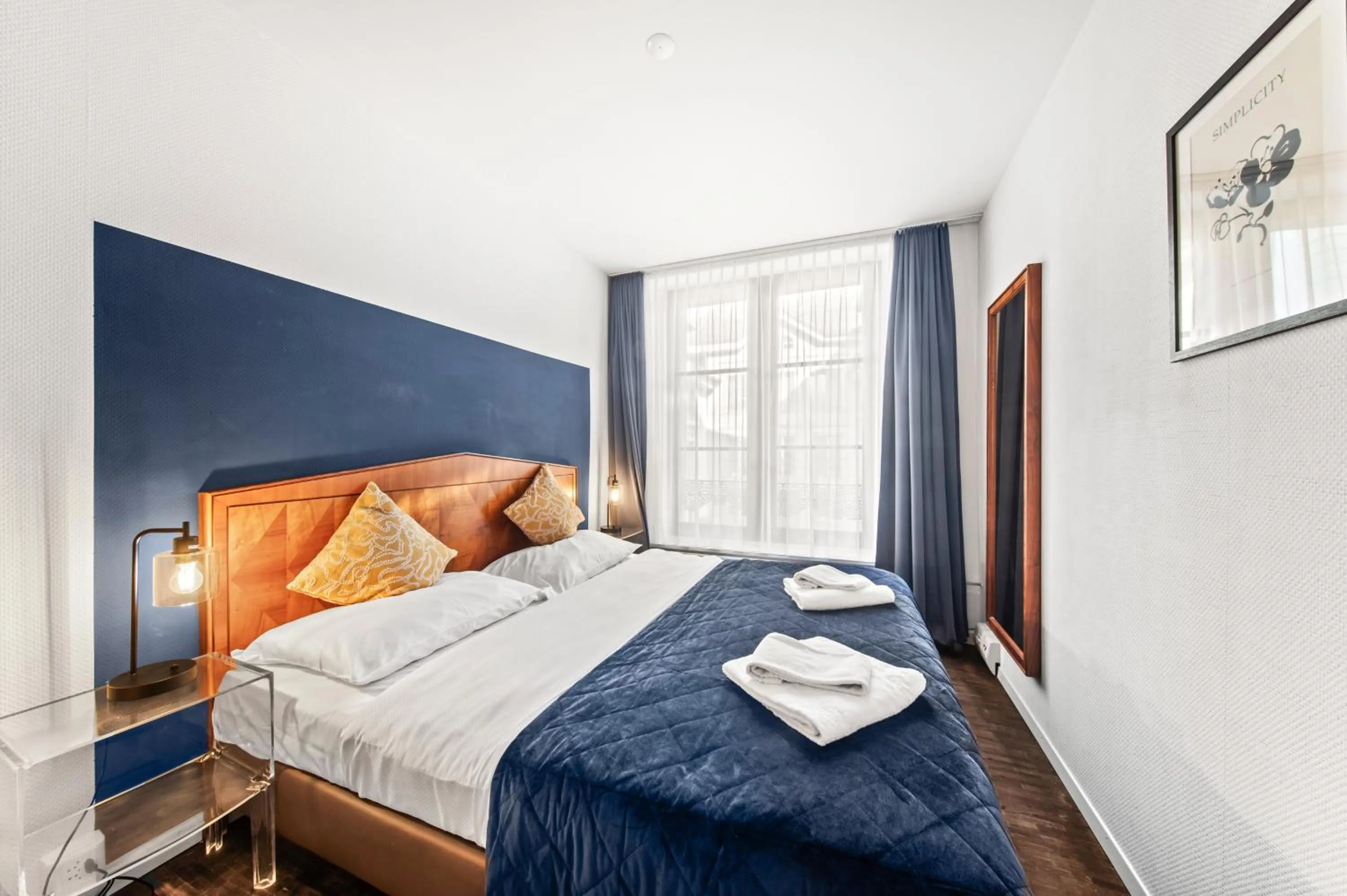 Bed in Aparthotel Hine Adon Fribourg