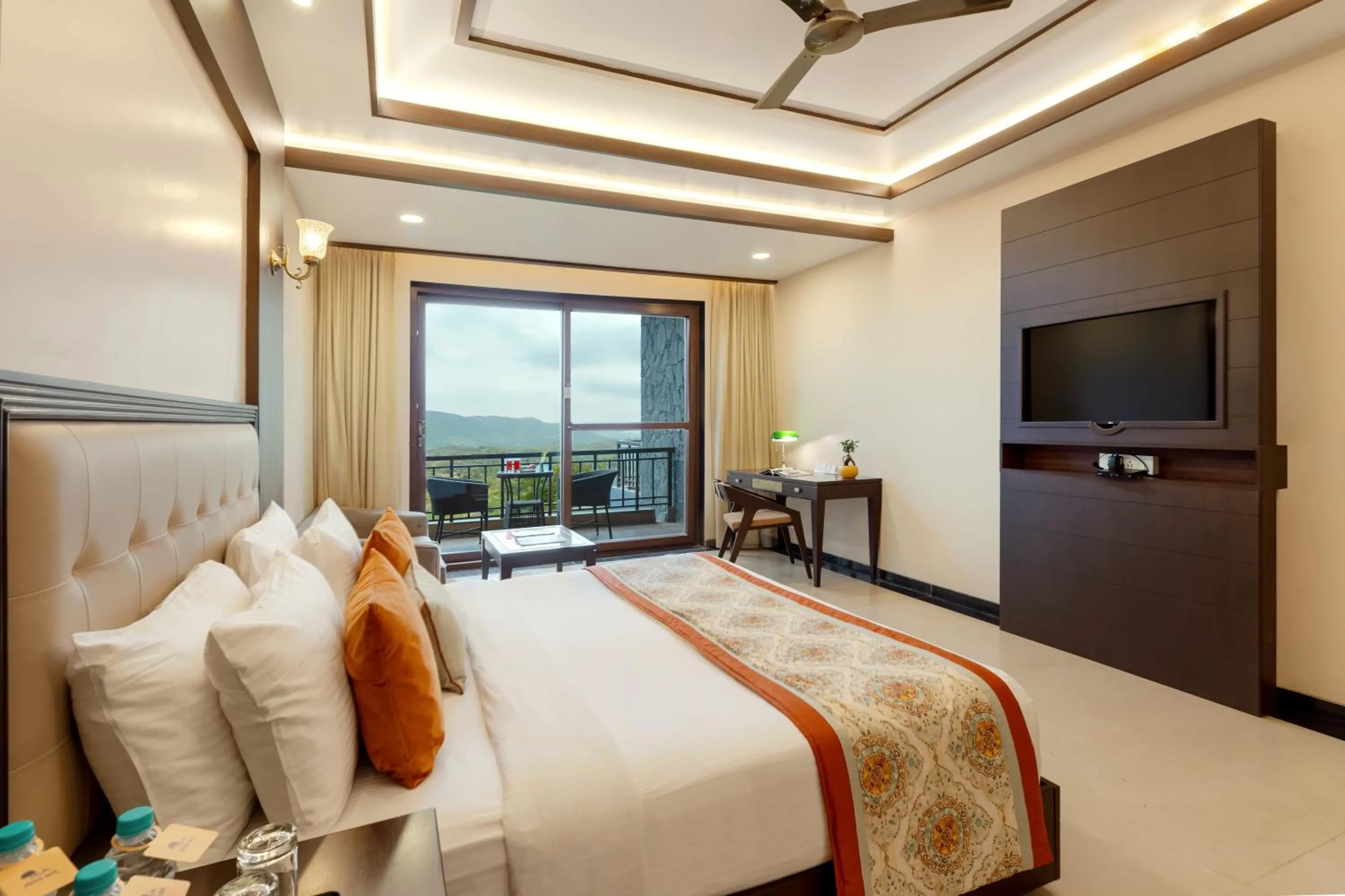 Bedroom, Bed in Mahua Bagh Resort Kumbhalgarh