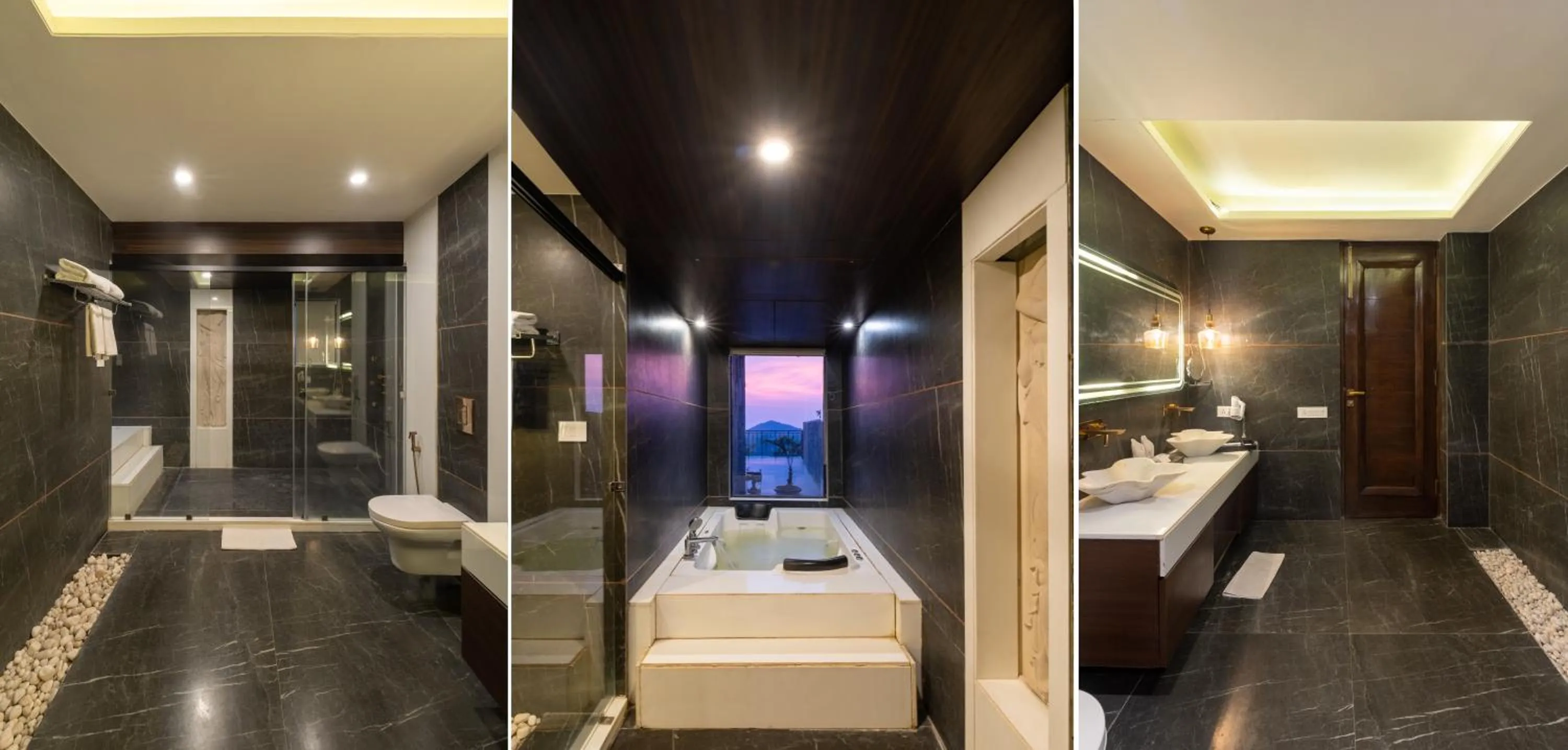 Bathroom, Bed in Mahua Bagh Resort Kumbhalgarh