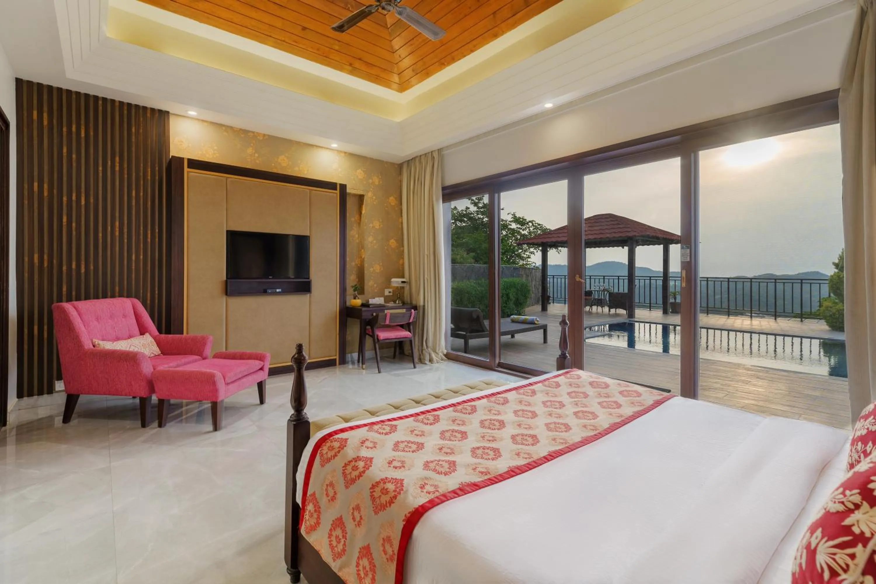 Photo of the whole room, Bed in Mahua Bagh Resort Kumbhalgarh