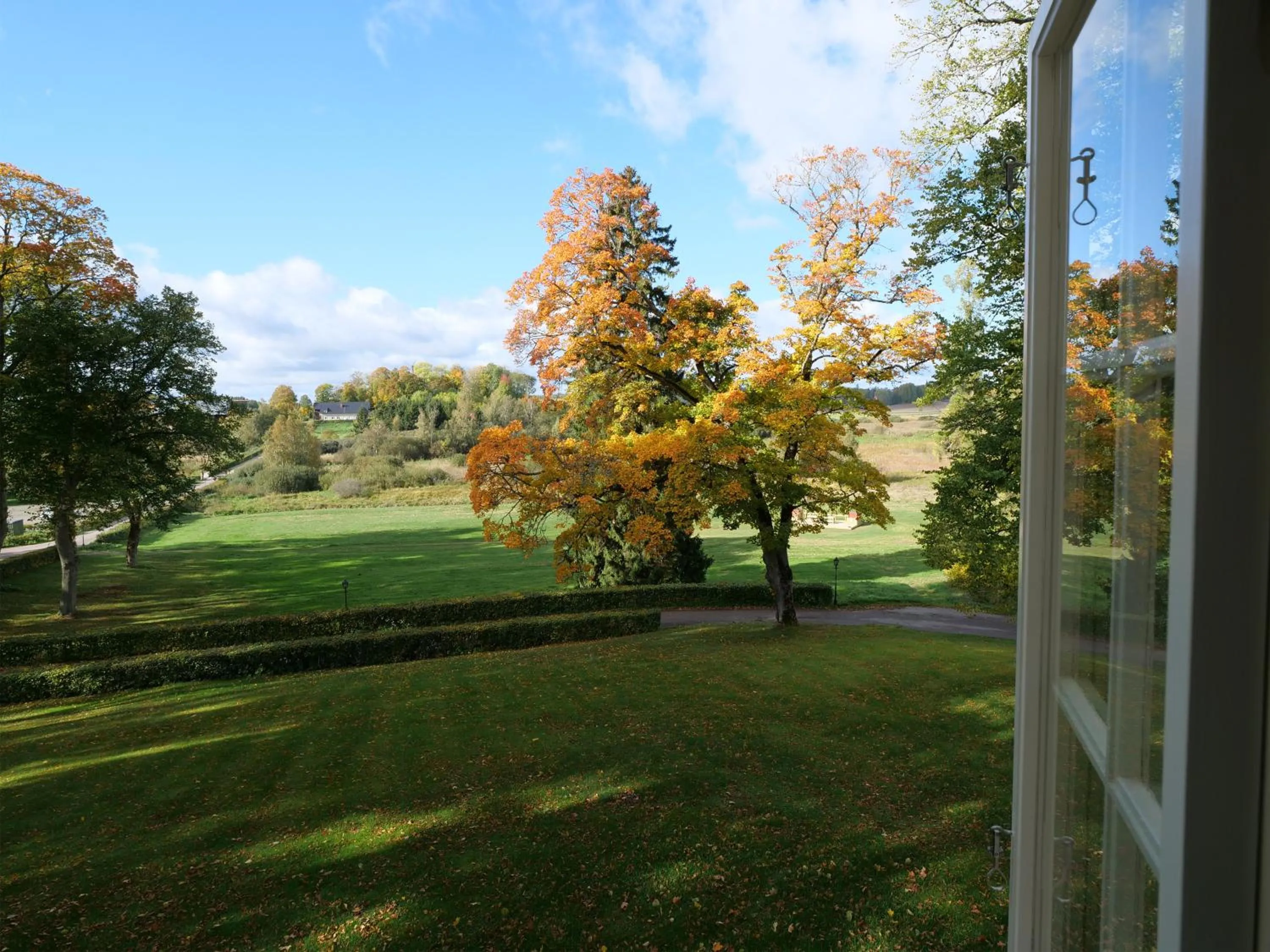 View (from property/room) in Södertuna Slott