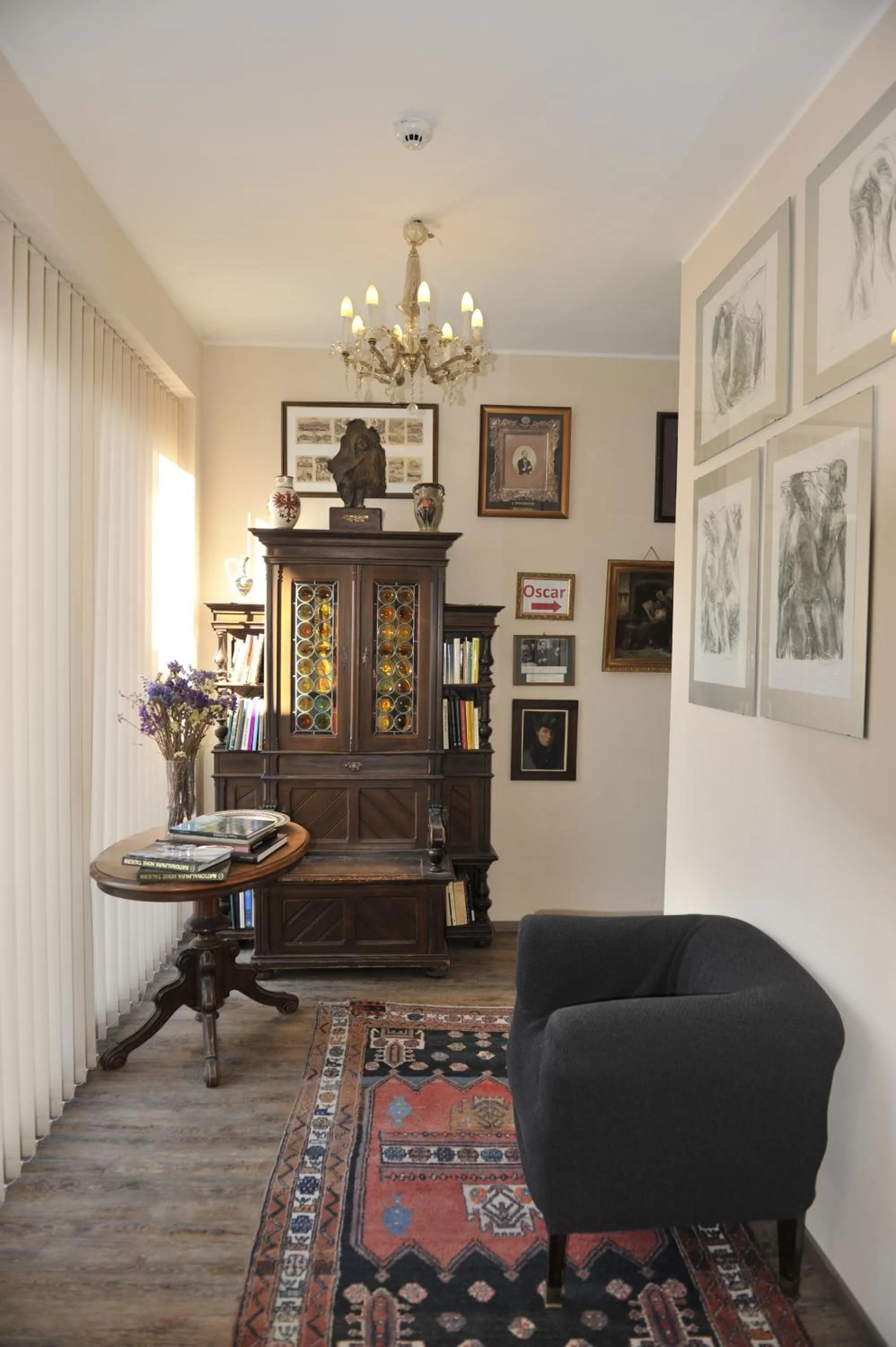 Seating area in City Zimmer - Appartement Dina Mariner