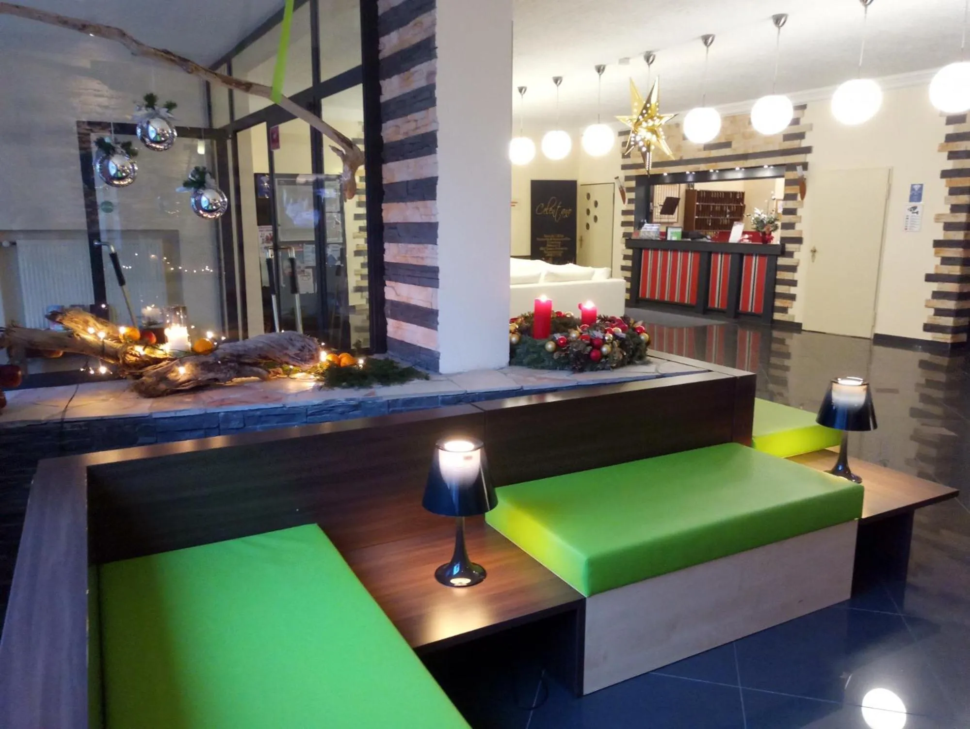 Lobby or reception in Hotel Atlas Sport