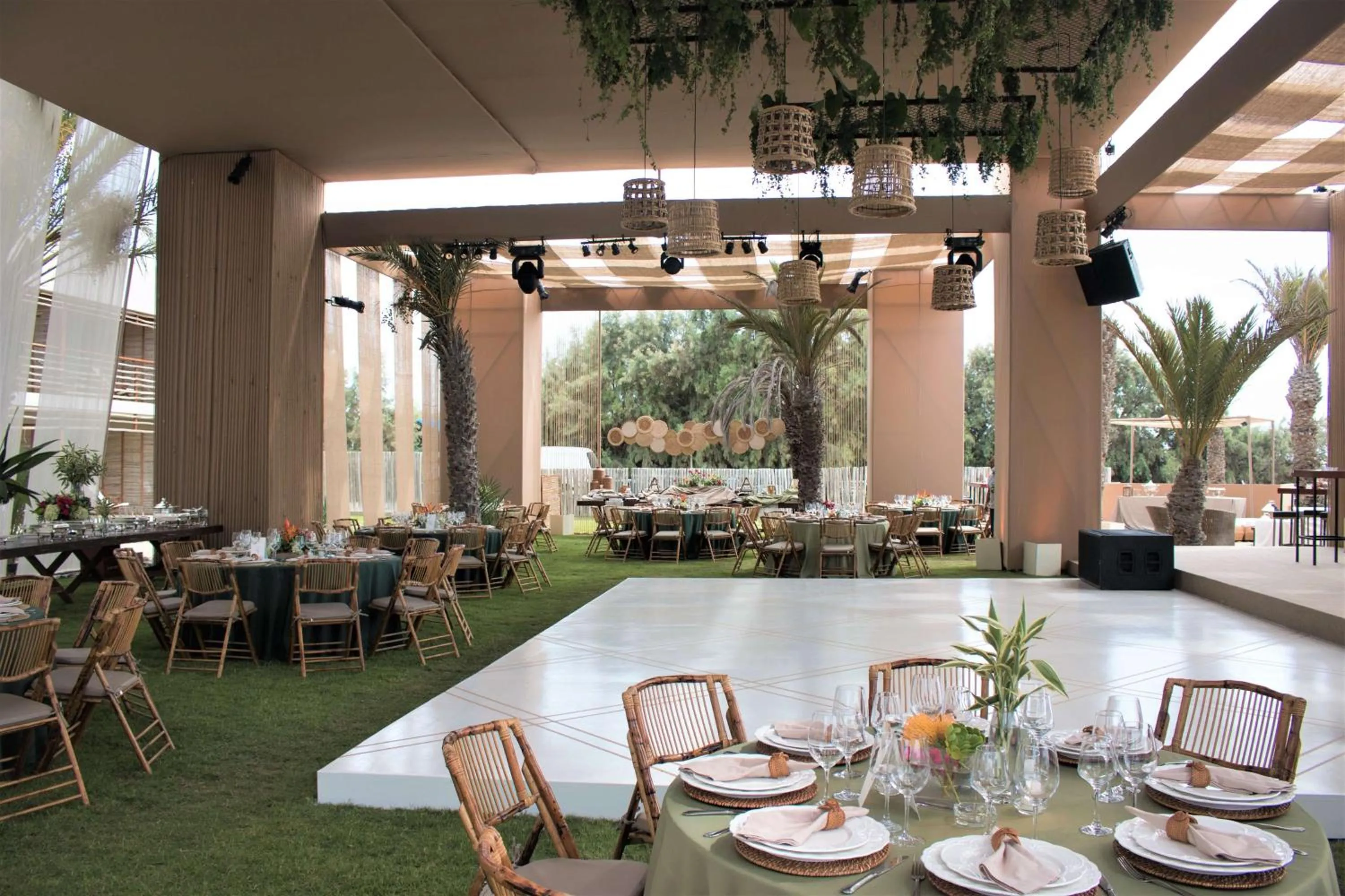 Inner courtyard view in The Legend Paracas Resort, a Destination by Hyatt Hotel