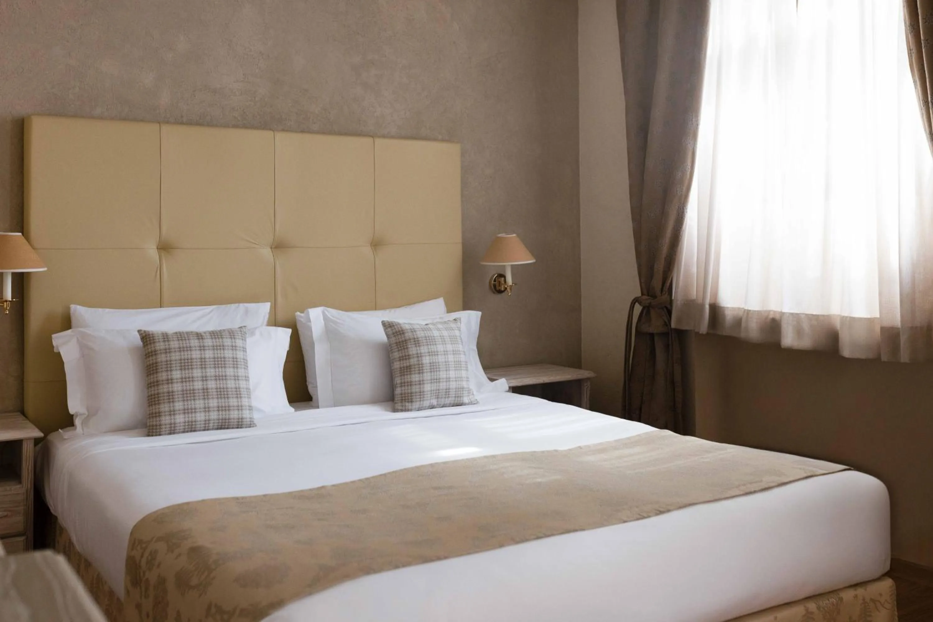 Bed in Grand Hotel Fasano