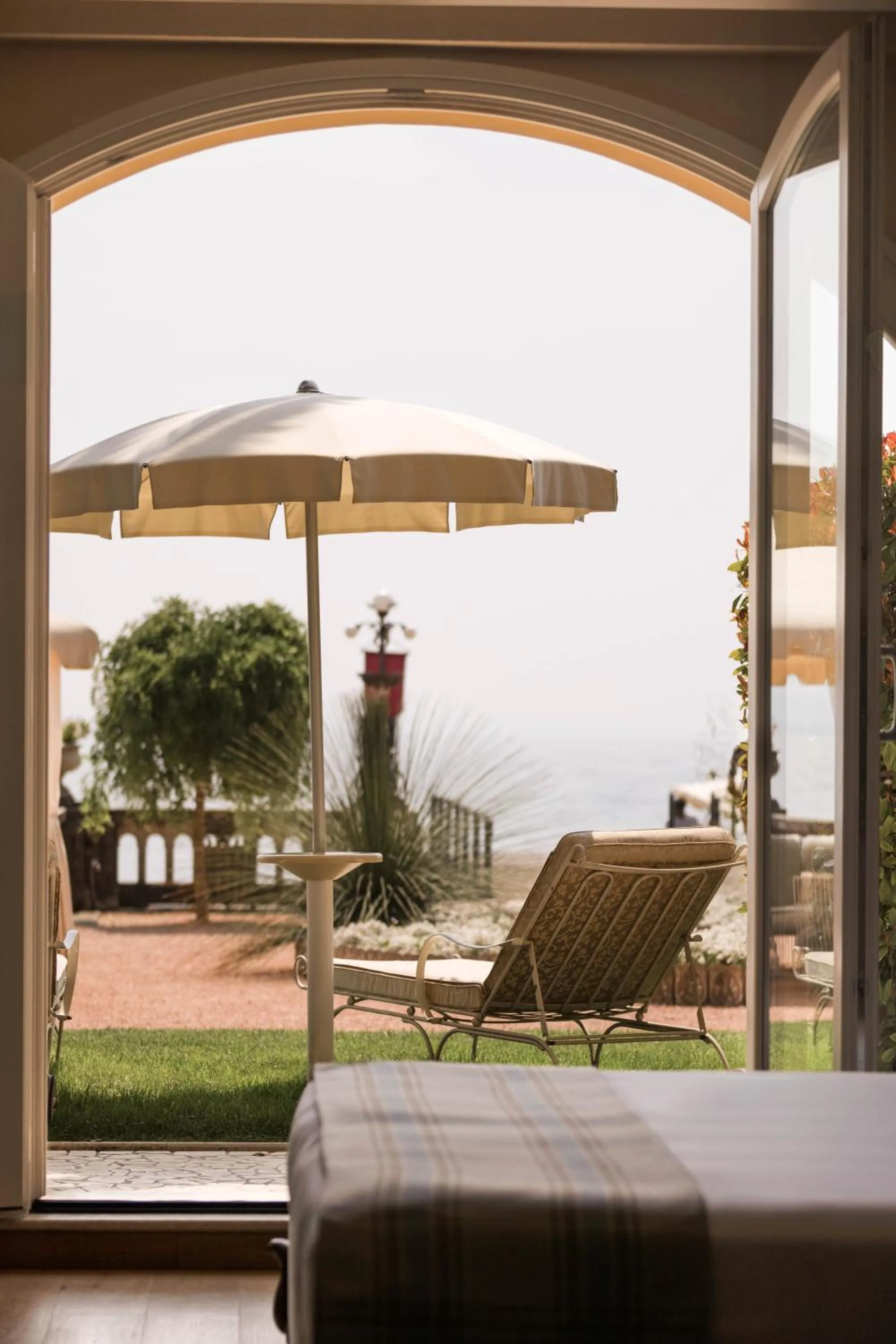 Bed in Grand Hotel Fasano