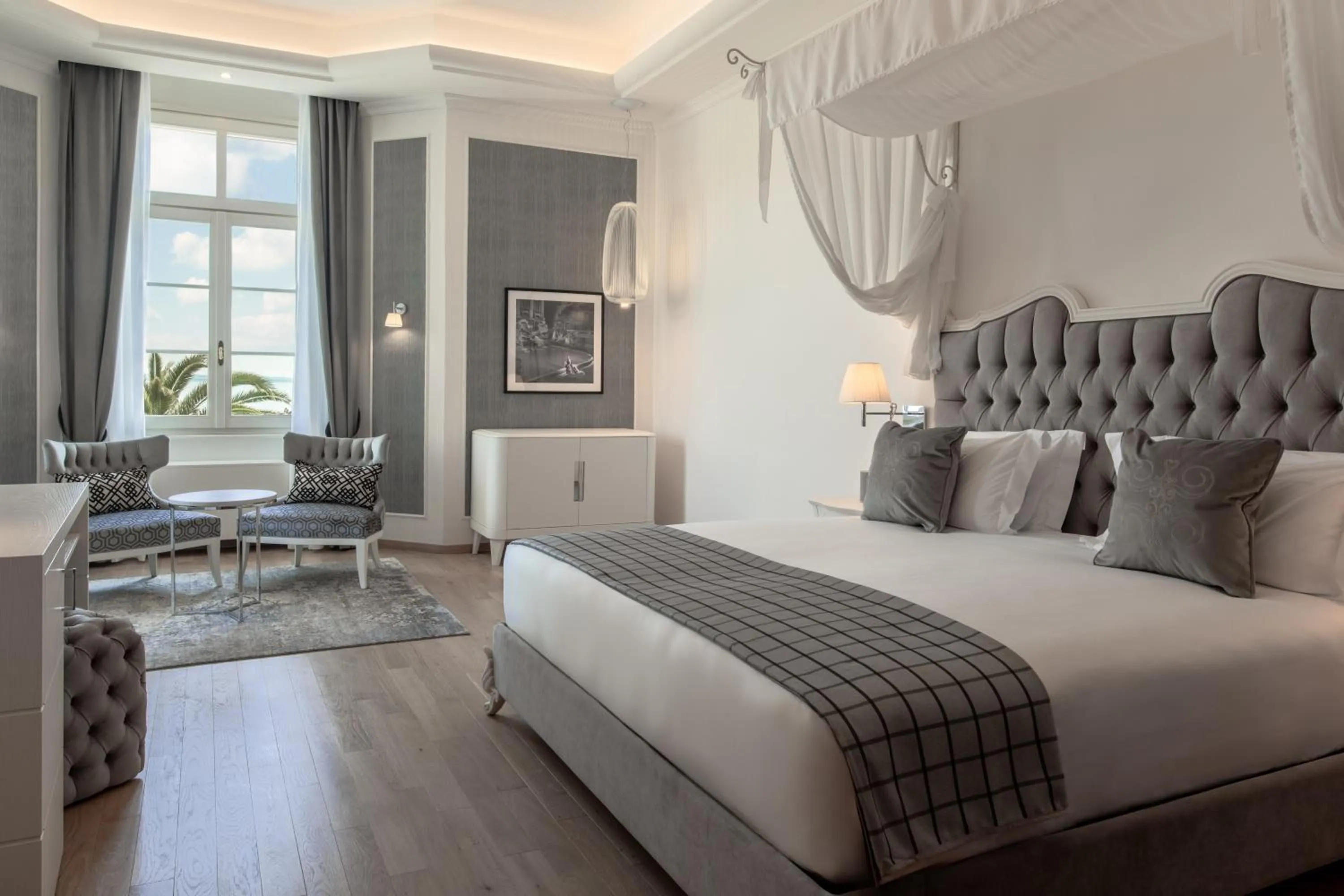 Bed in Grand Hotel Fasano