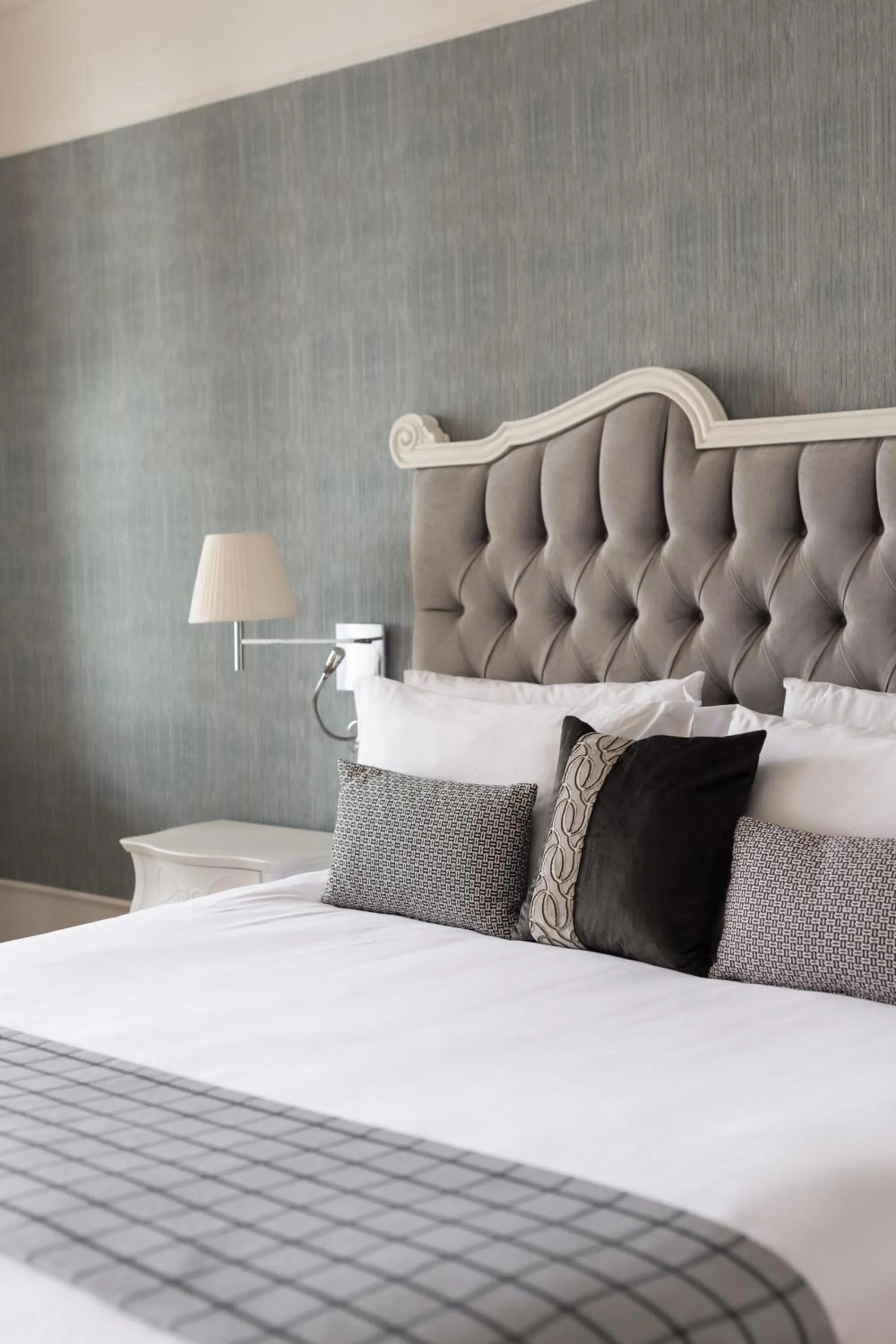 Bed in Grand Hotel Fasano