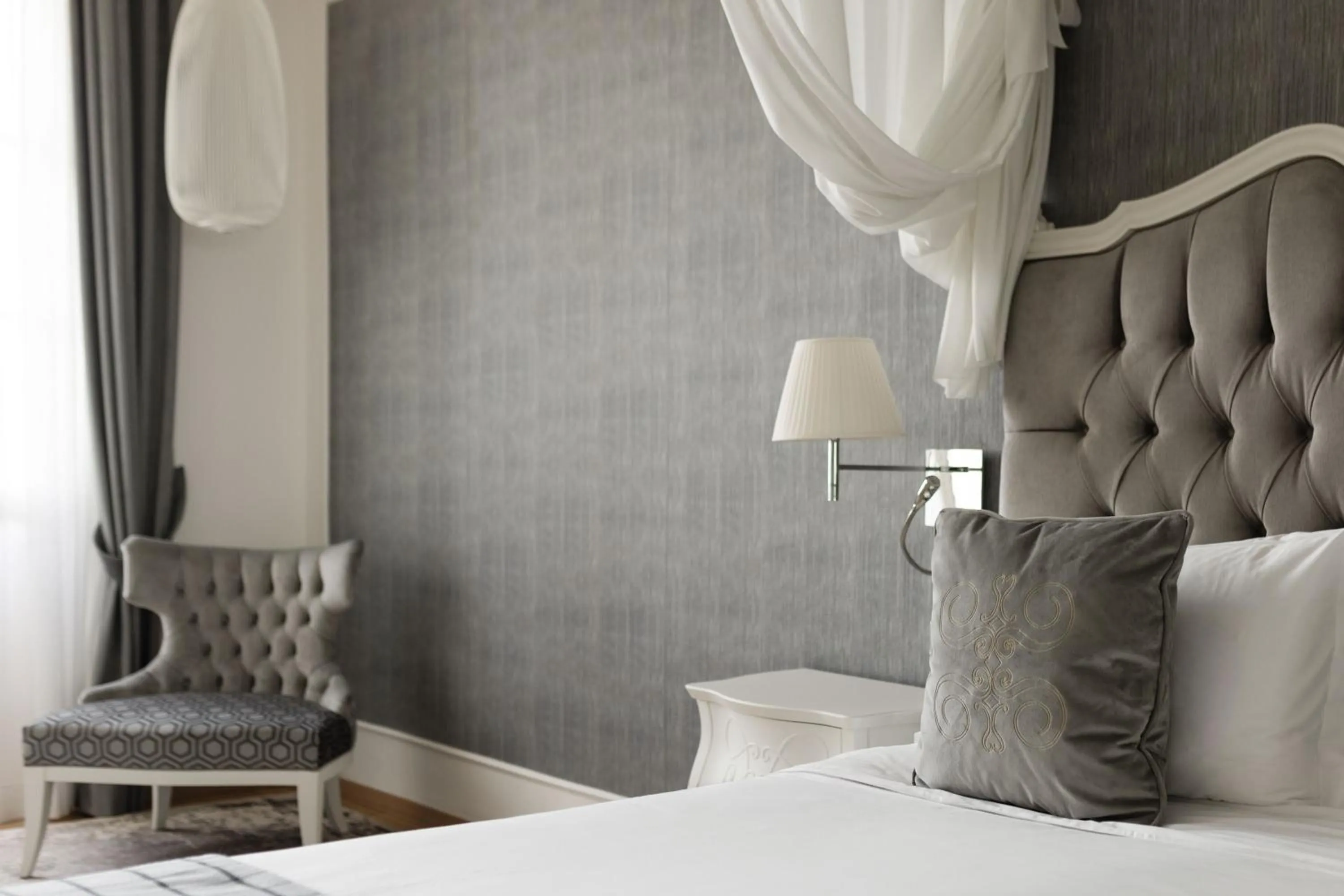 Bed in Grand Hotel Fasano