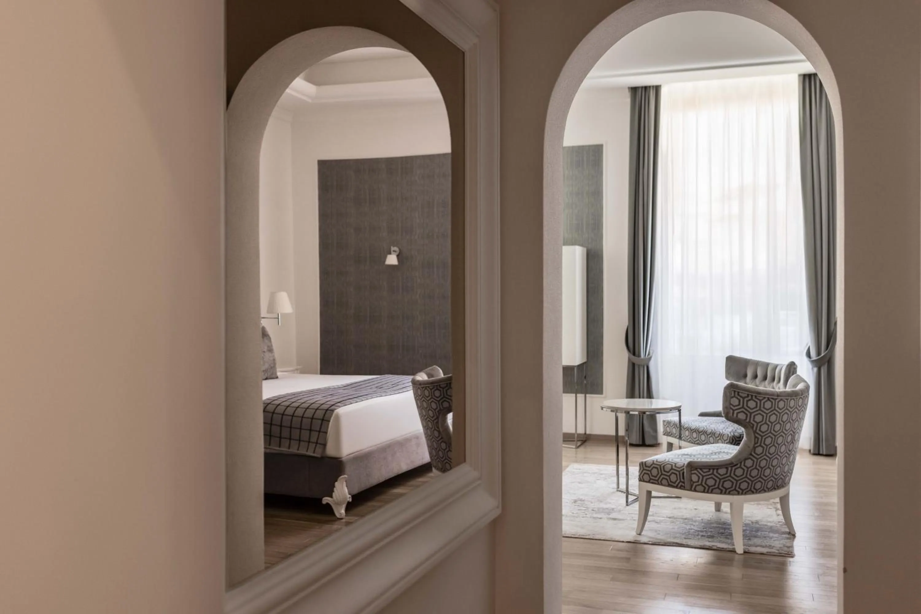 Bed in Grand Hotel Fasano