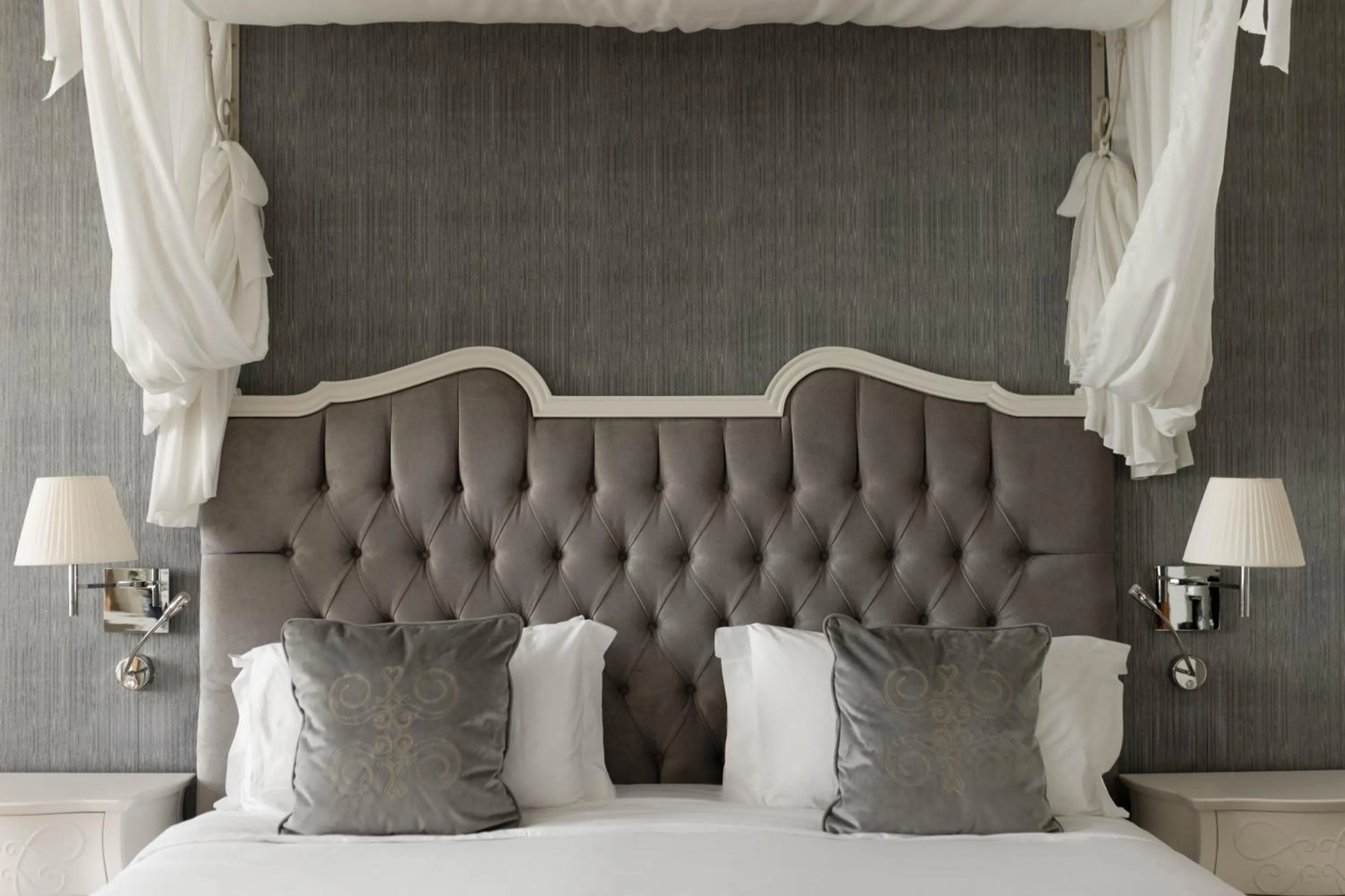 Bed in Grand Hotel Fasano