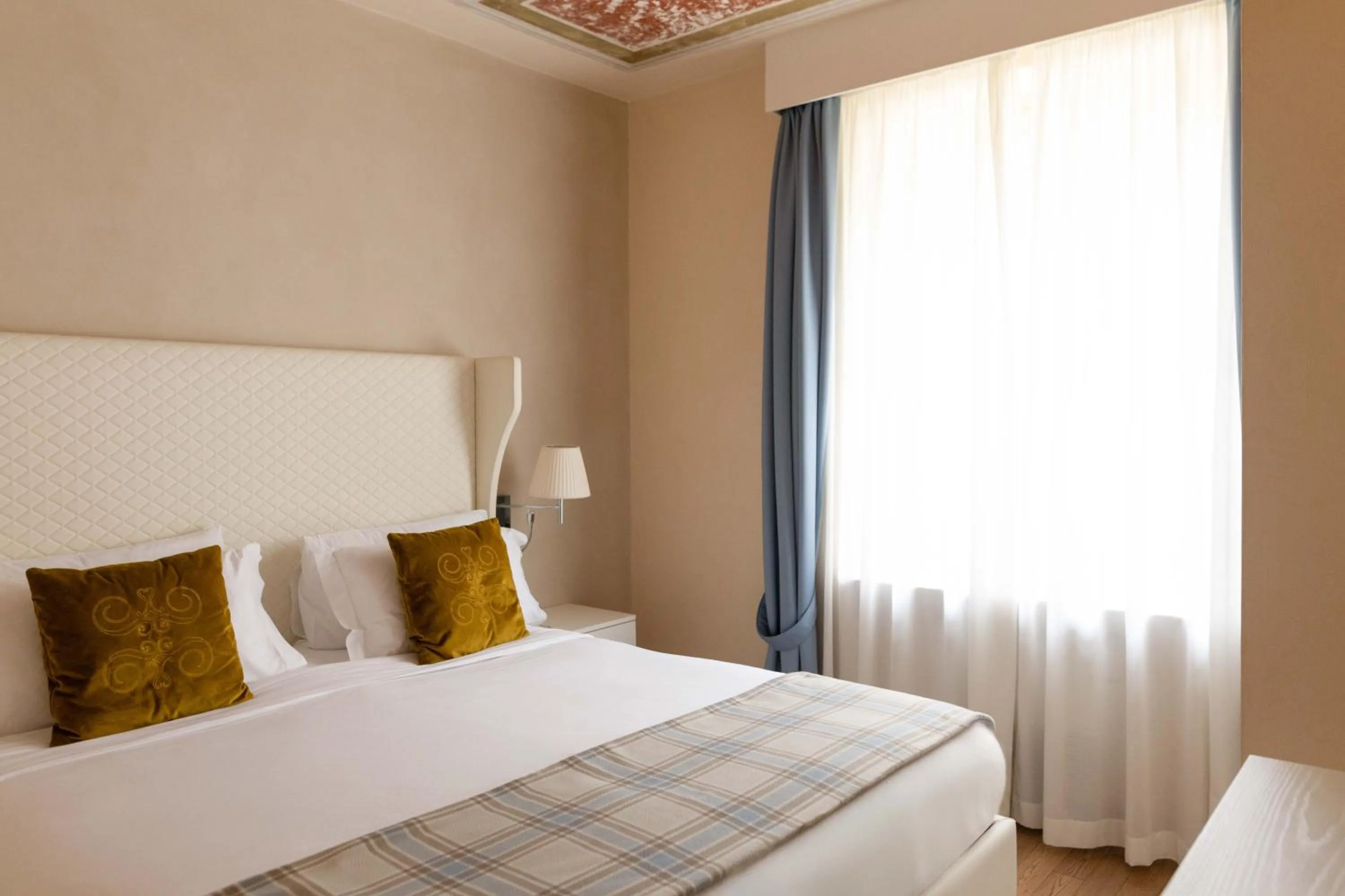 Bed in Grand Hotel Fasano