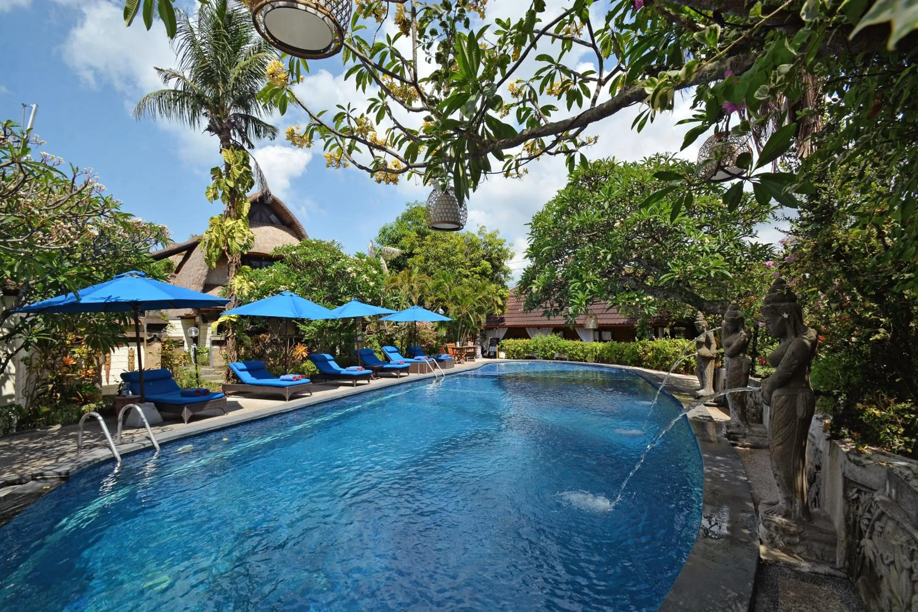 Swimming pool in Puri Dewa Bharata Hotel & Villas