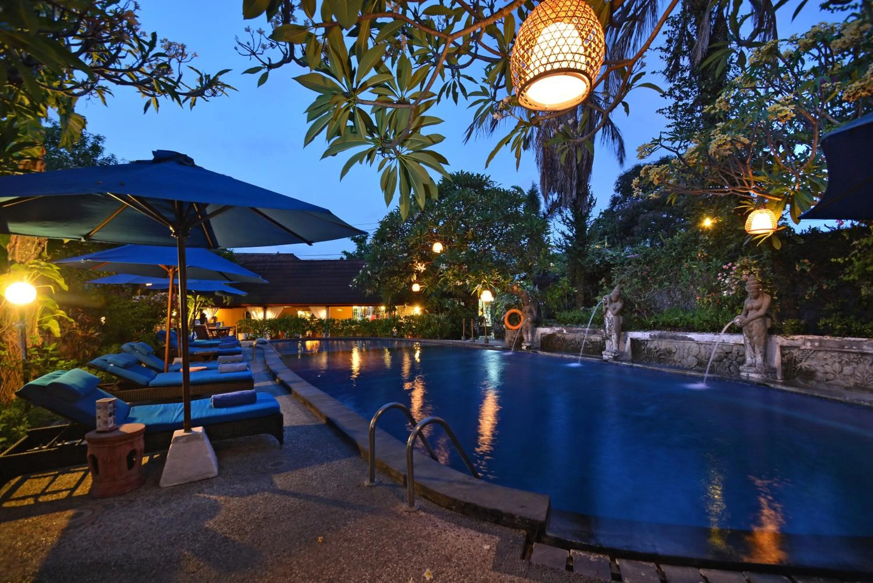 Swimming pool in Puri Dewa Bharata Hotel & Villas