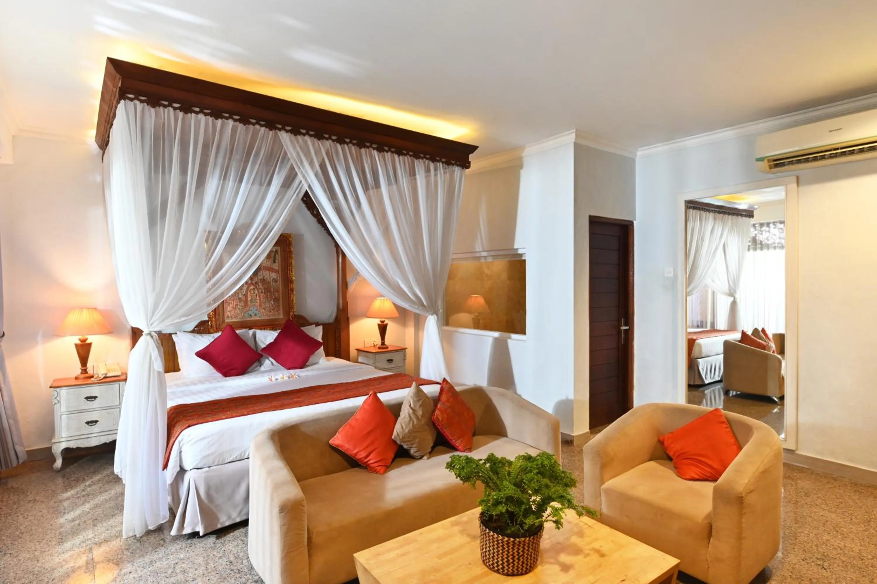 Bedroom, Bed in Puri Dewa Bharata Hotel & Villas