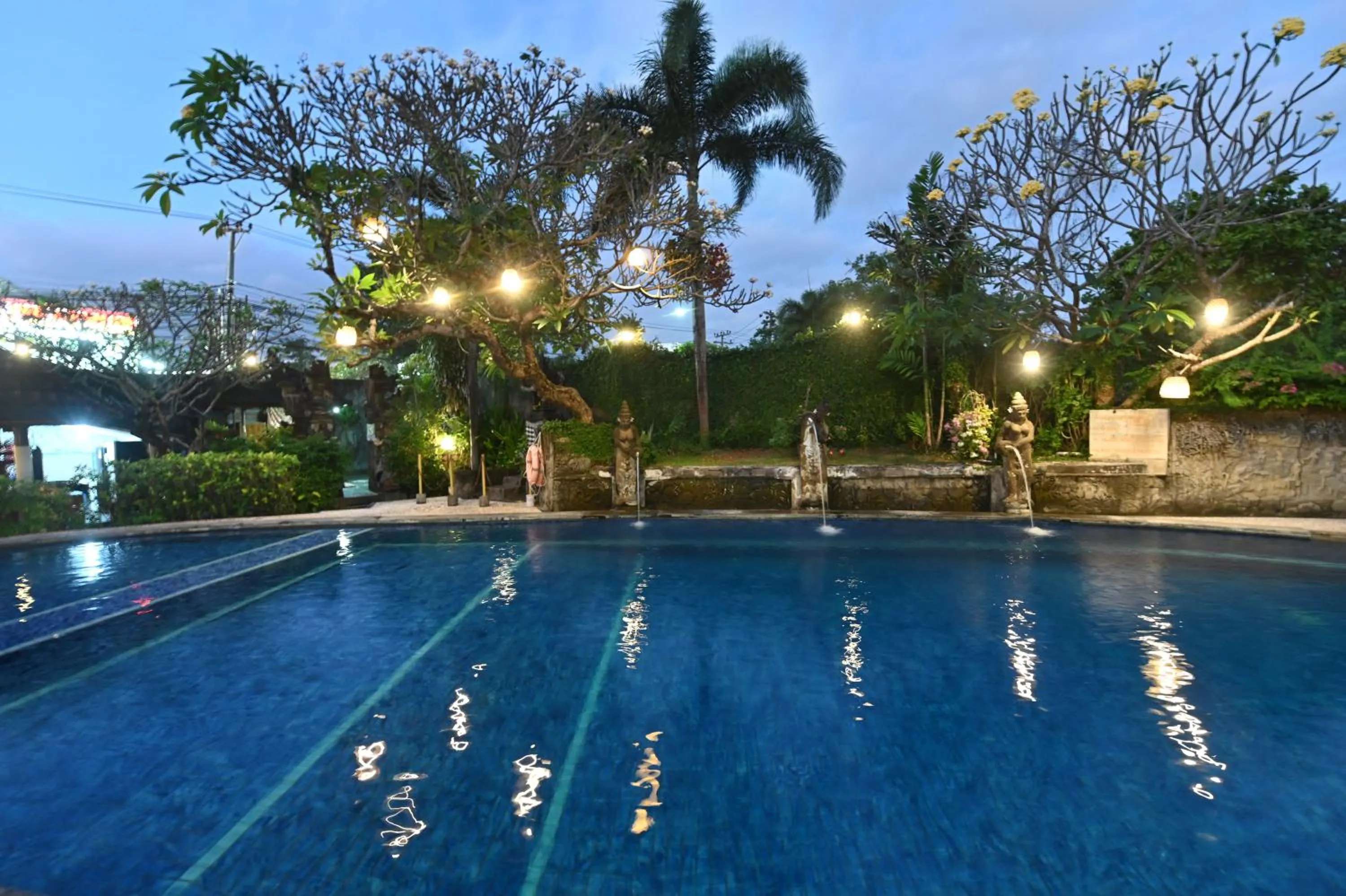 Swimming pool in Puri Dewa Bharata Hotel & Villas