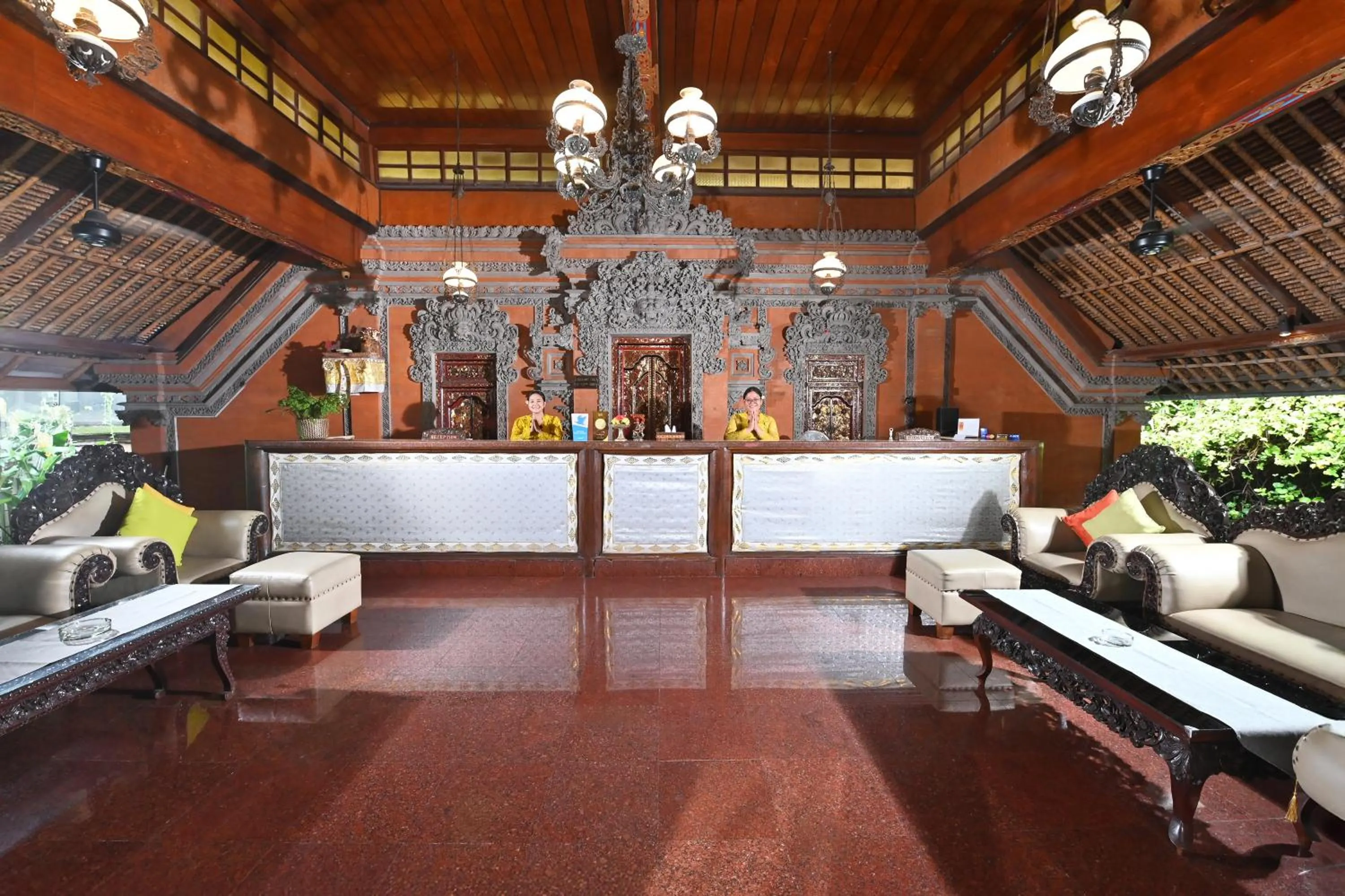 Lobby or reception in Puri Dewa Bharata Hotel & Villas