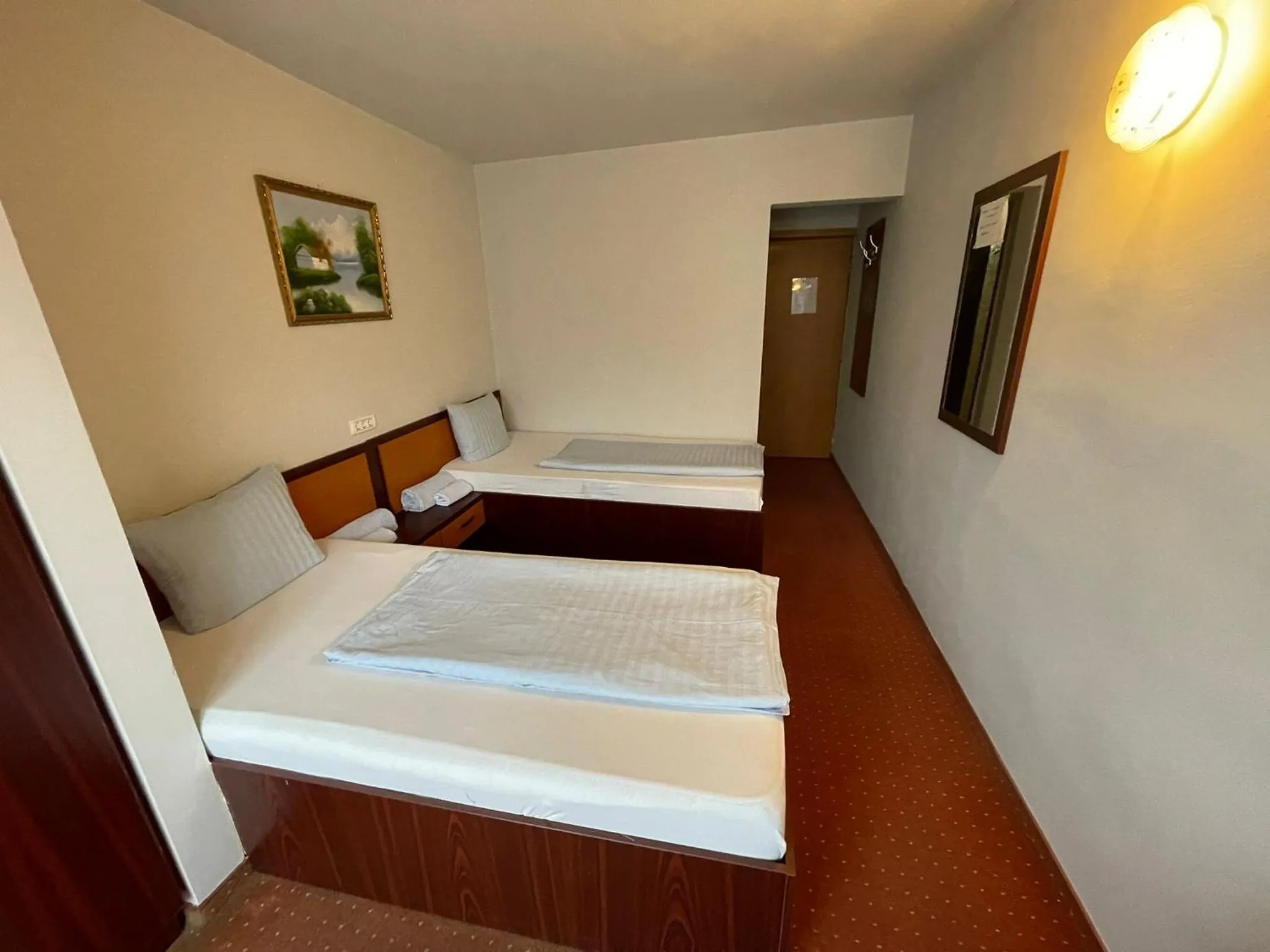 Bed in Hotel Le Baron