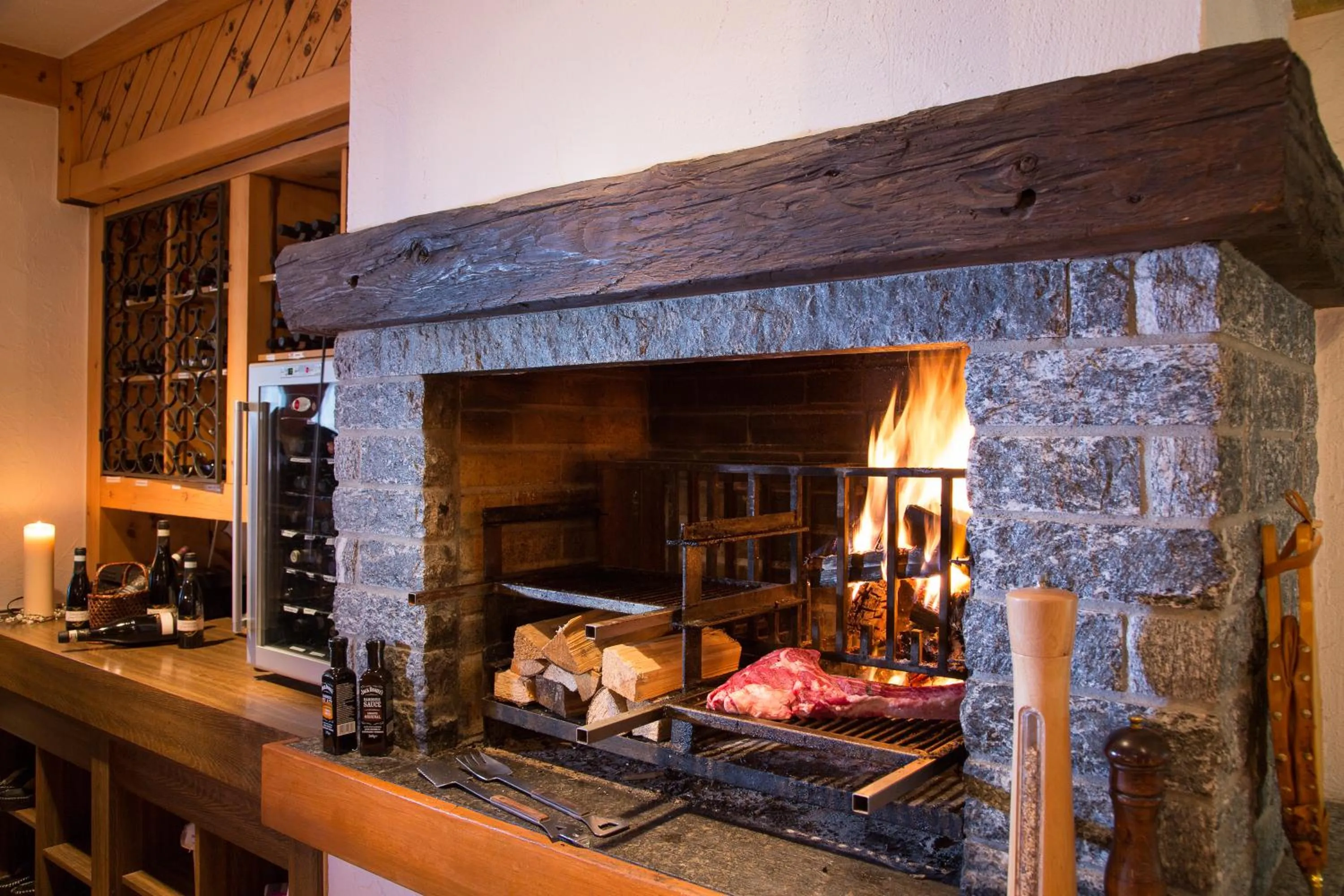 On site in Hotel Cheminee