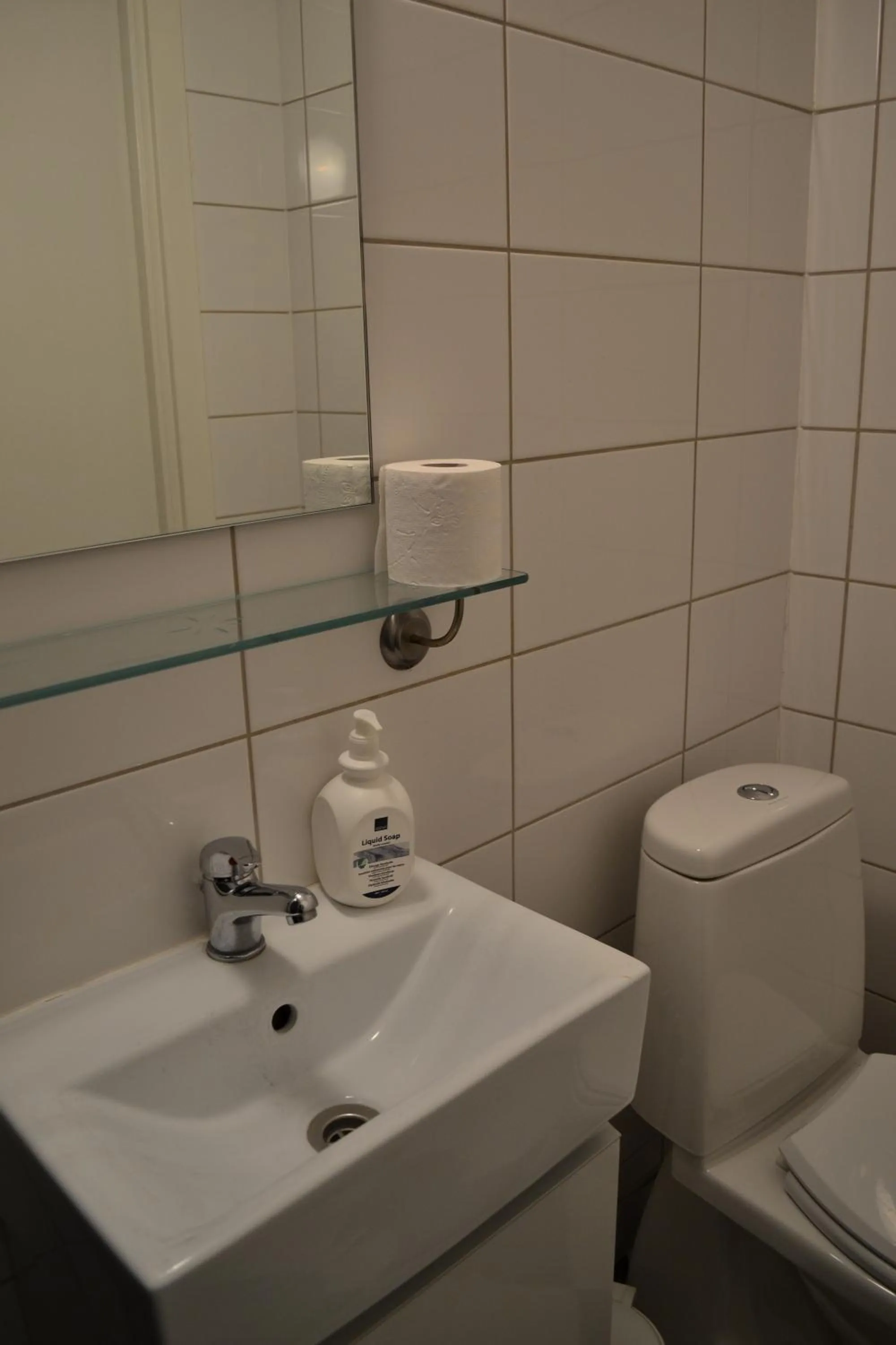 Toilet in Hotell Skinnargården