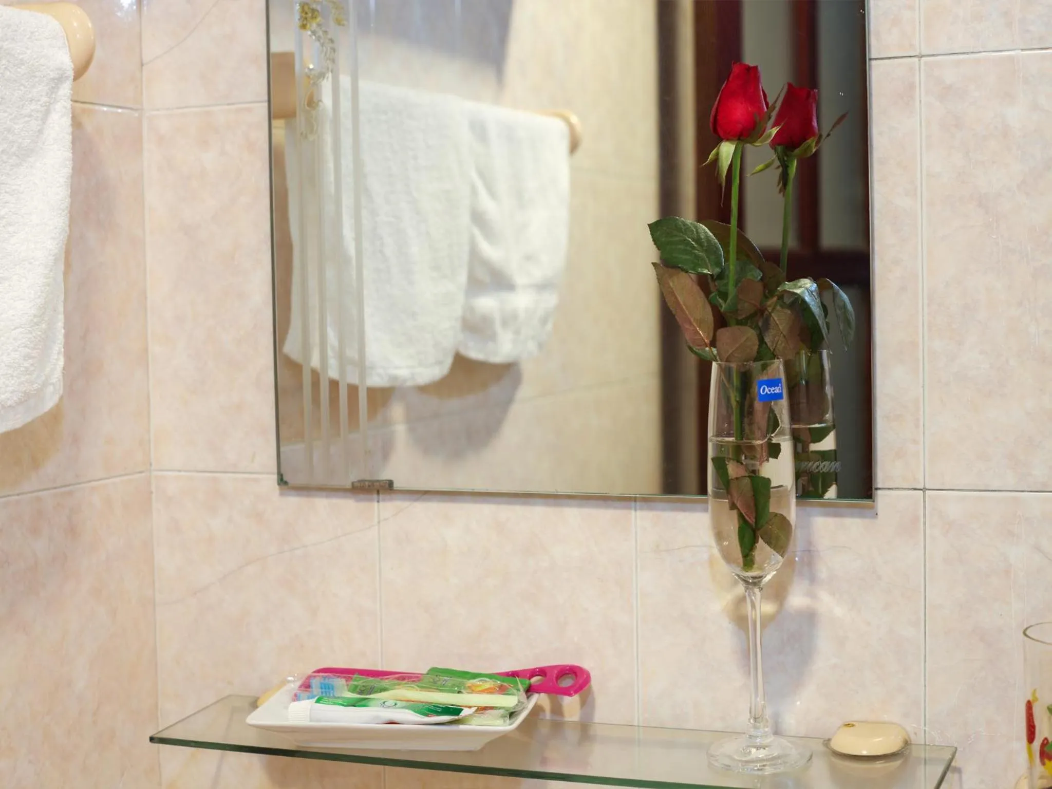 Bathroom in Phuong Trang Hotel