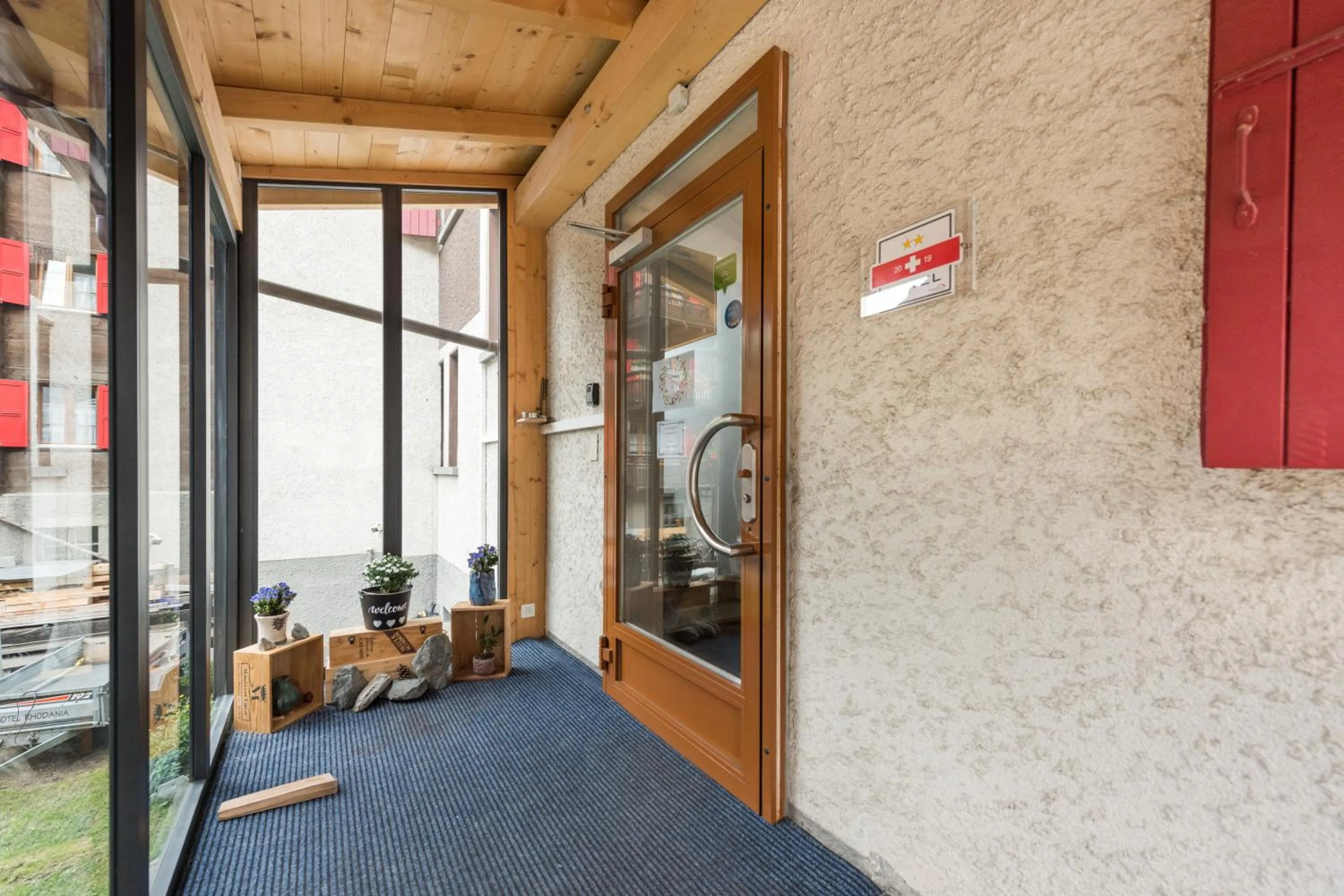 Lobby or reception in Hotel Rhodania