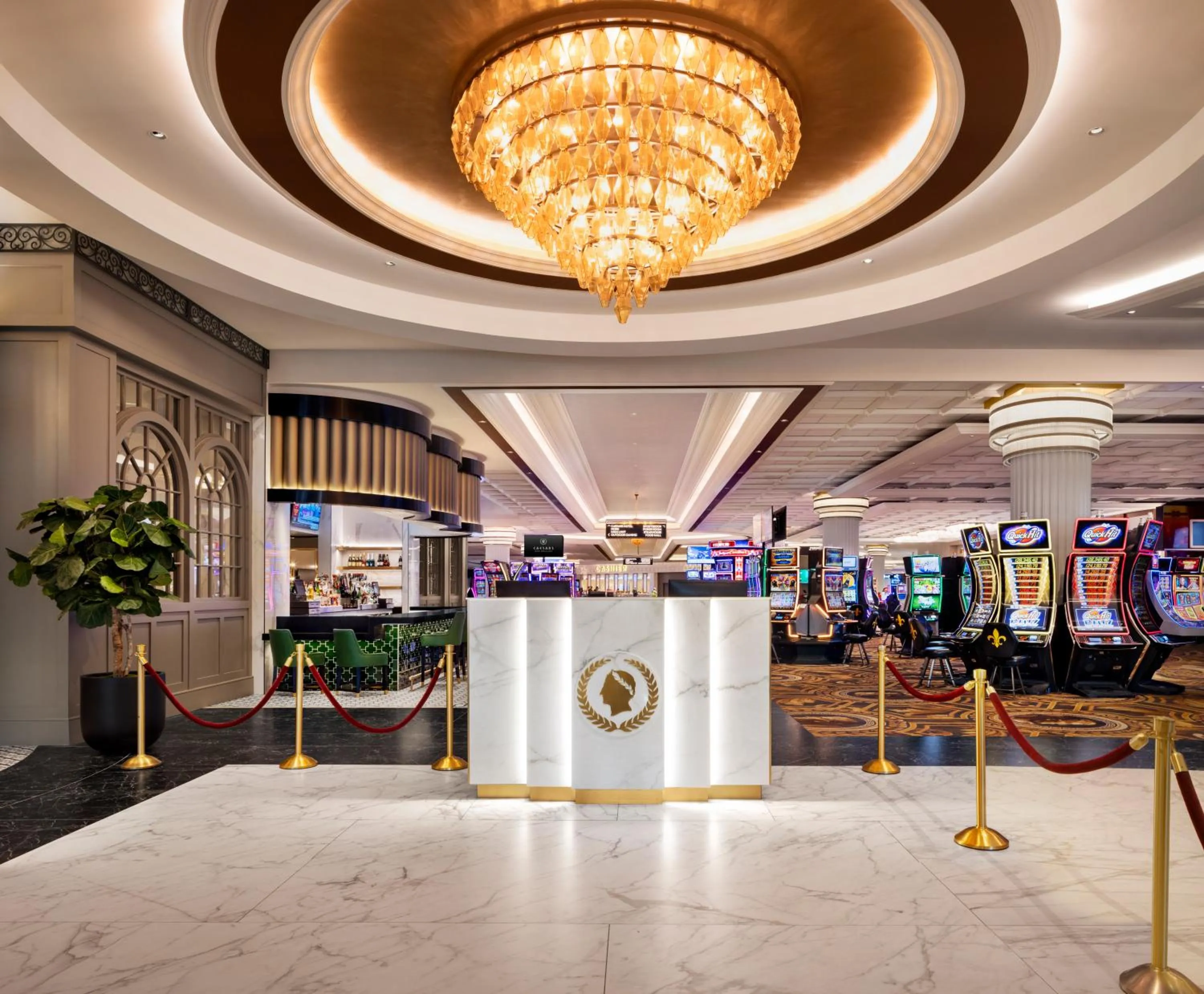 Casino in Caesars New Orleans, A Caesars Destination