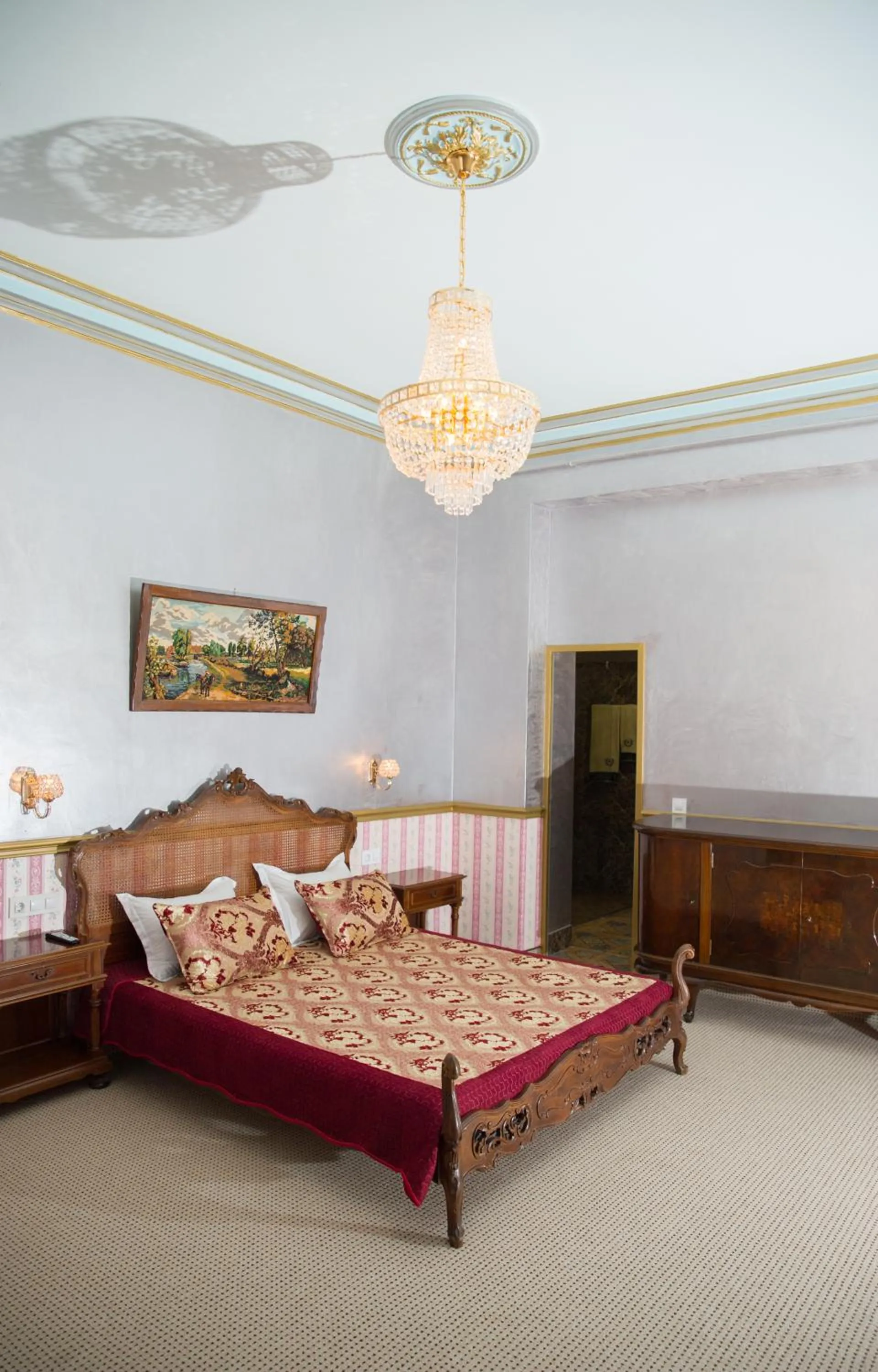 Bed in NF Palace Old City Bucharest