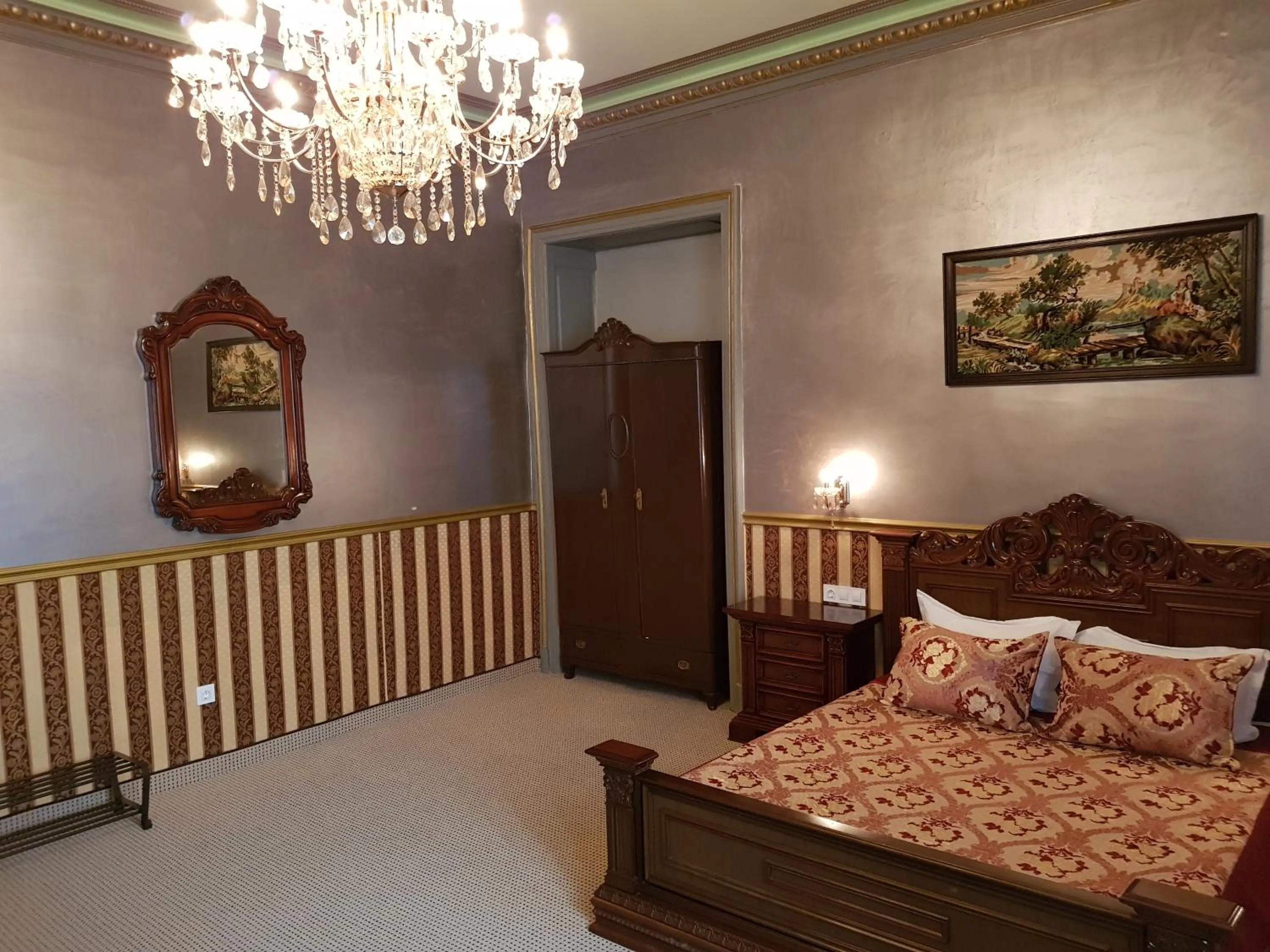 Bed in NF Palace Old City Bucharest