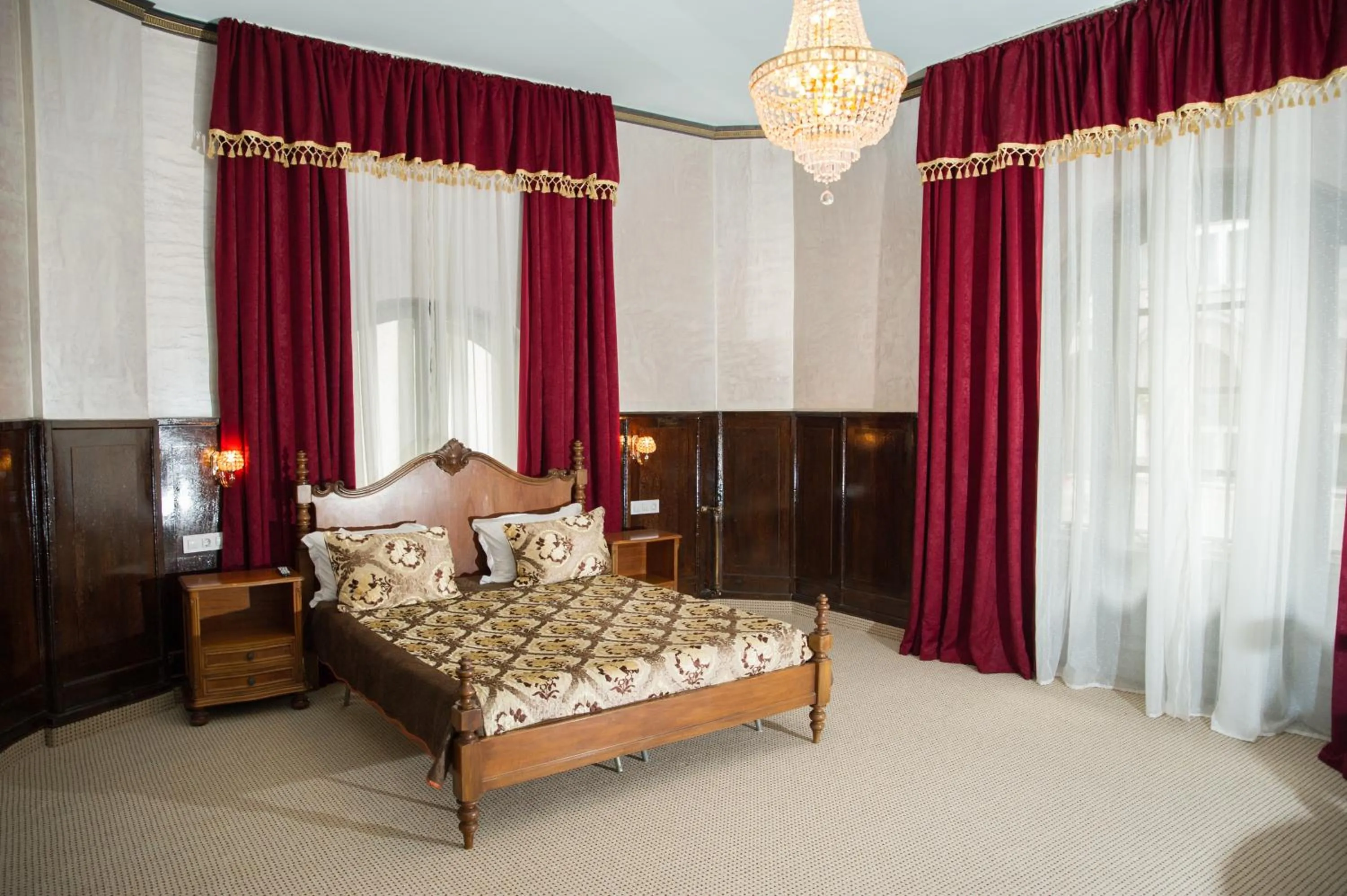 Bed in NF Palace Old City Bucharest