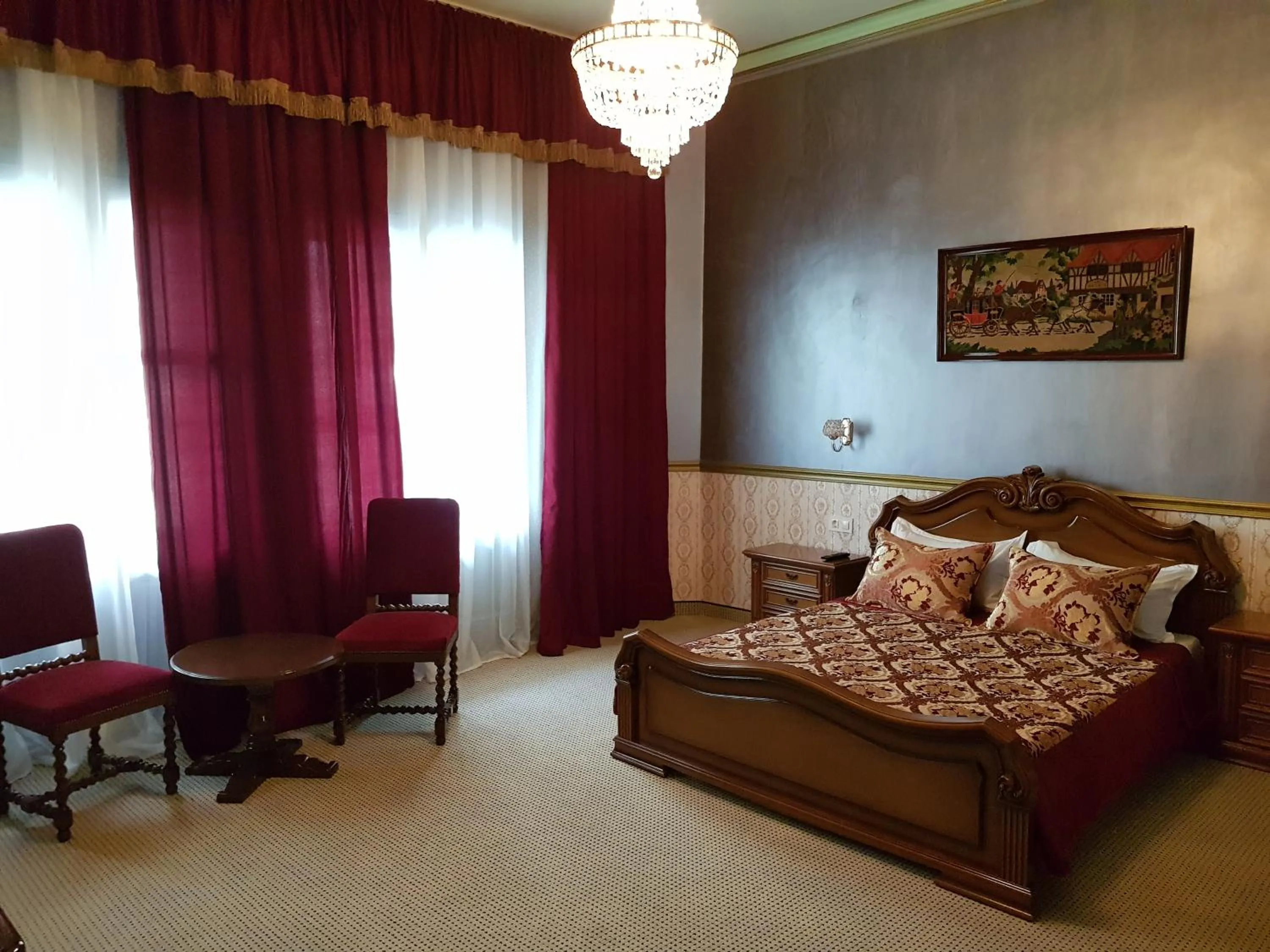 Bed in NF Palace Old City Bucharest