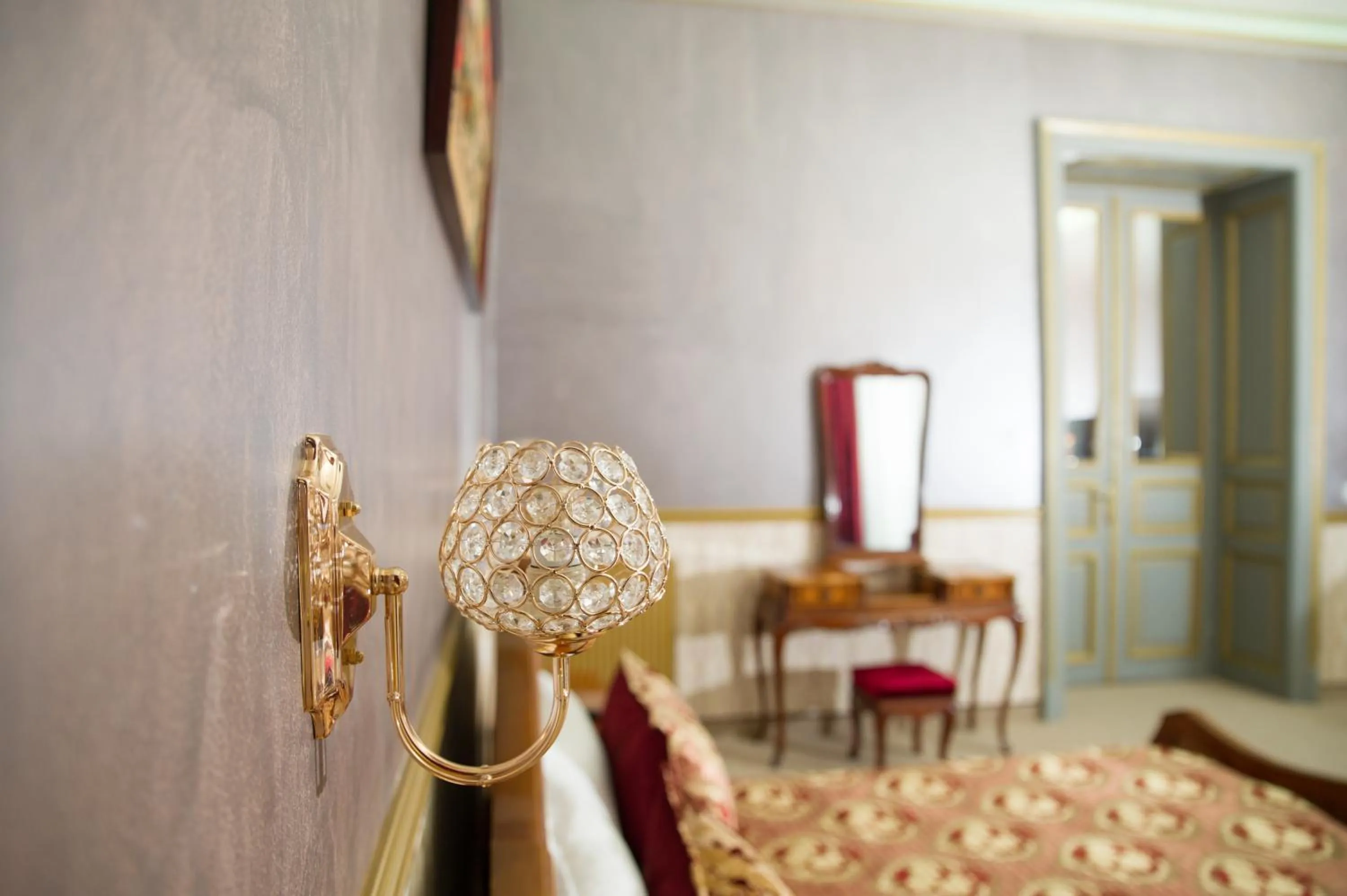 Bed in NF Palace Old City Bucharest