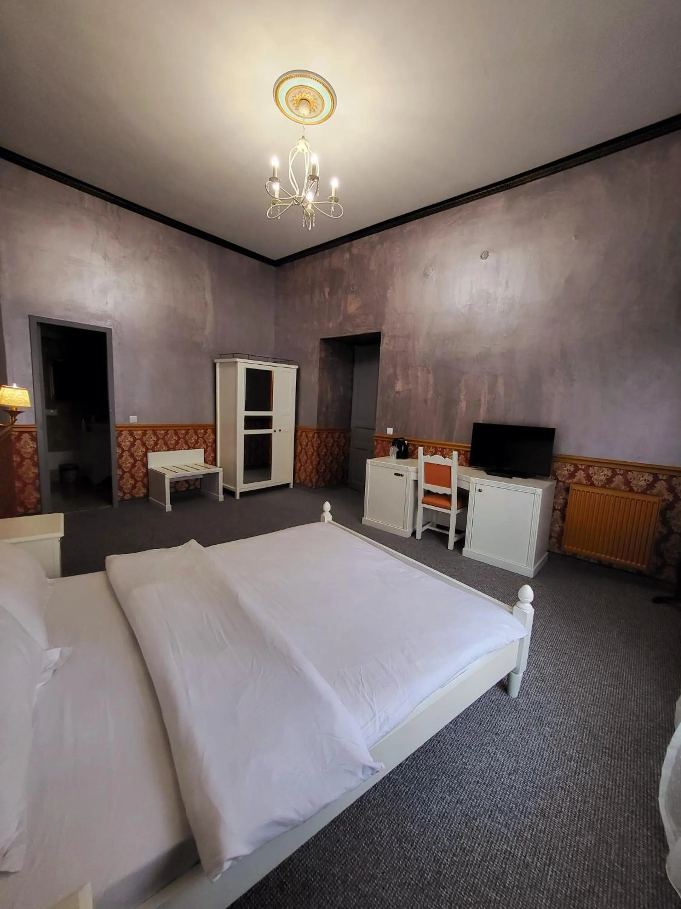 Photo of the whole room, Bed in NF Palace Old City Bucharest