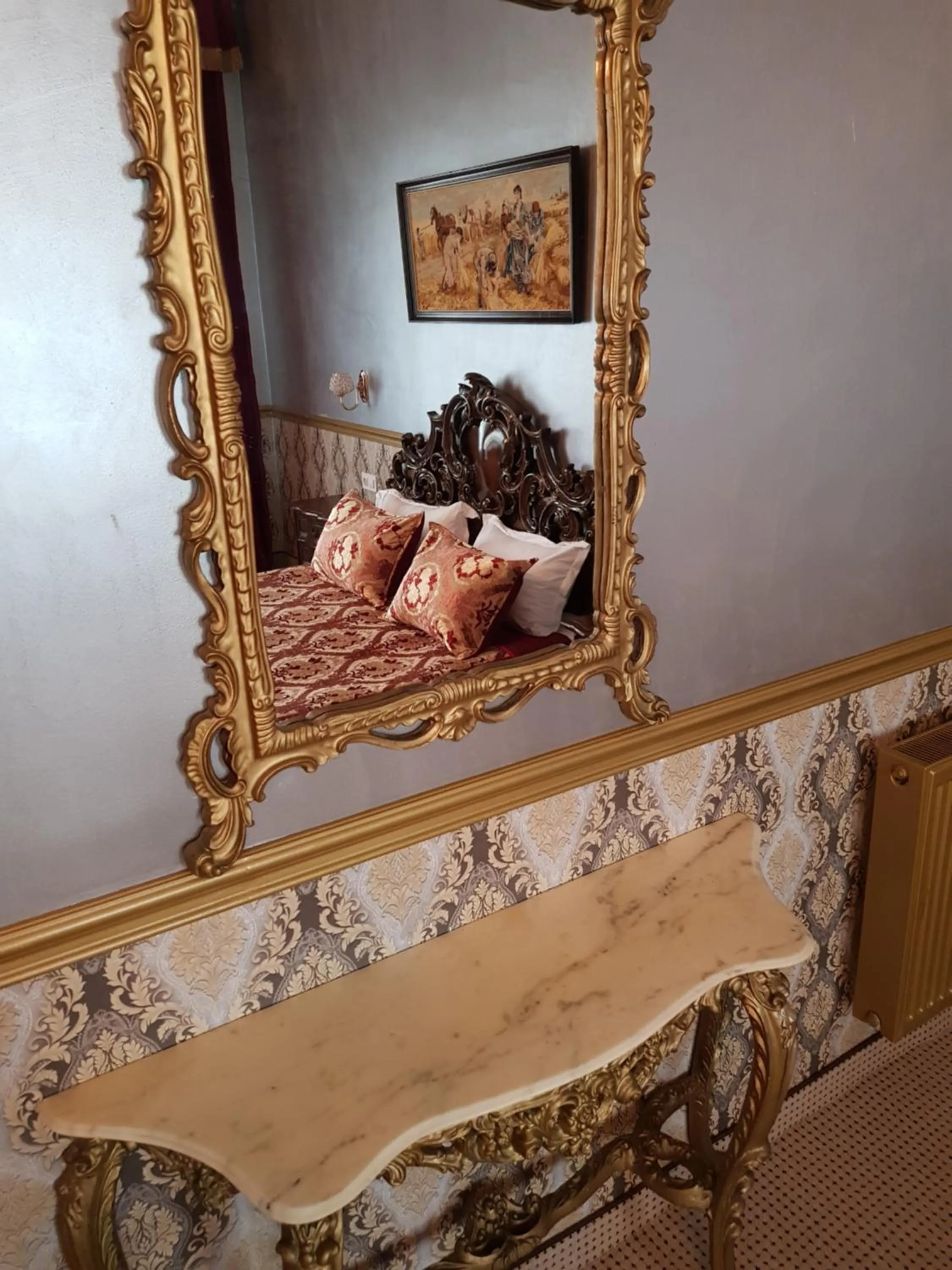 Bed in NF Palace Old City Bucharest