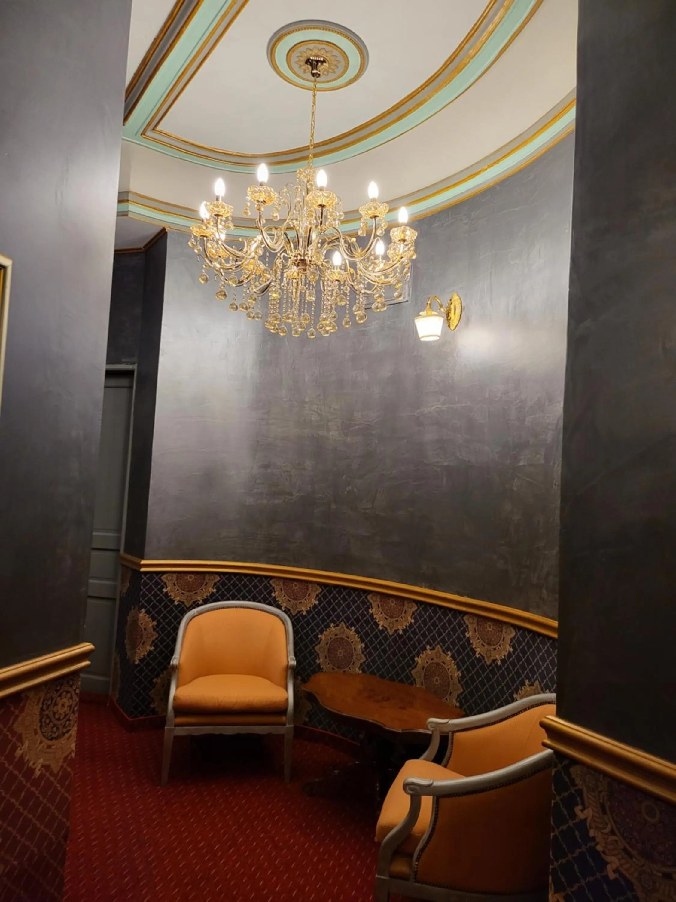 Lobby or reception in NF Palace Old City Bucharest