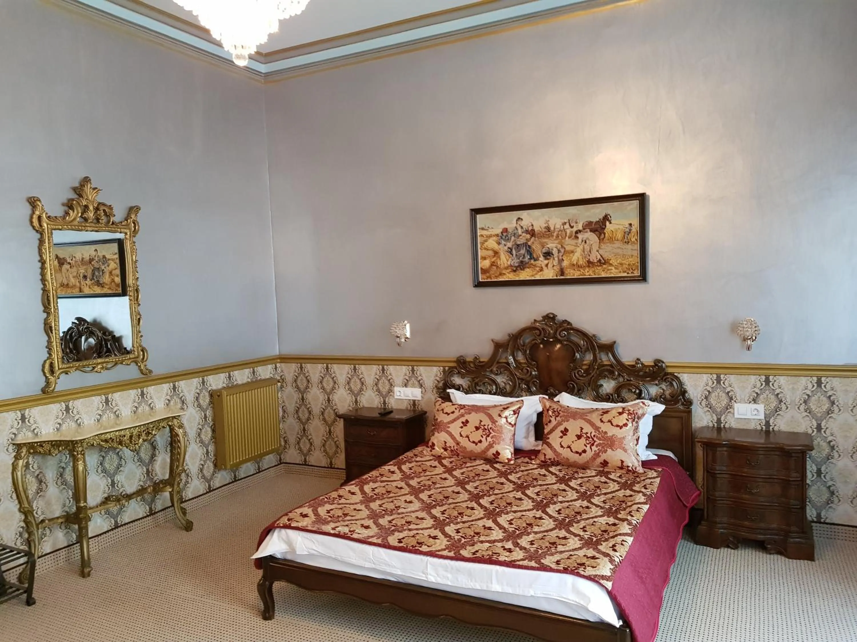 Bed in NF Palace Old City Bucharest