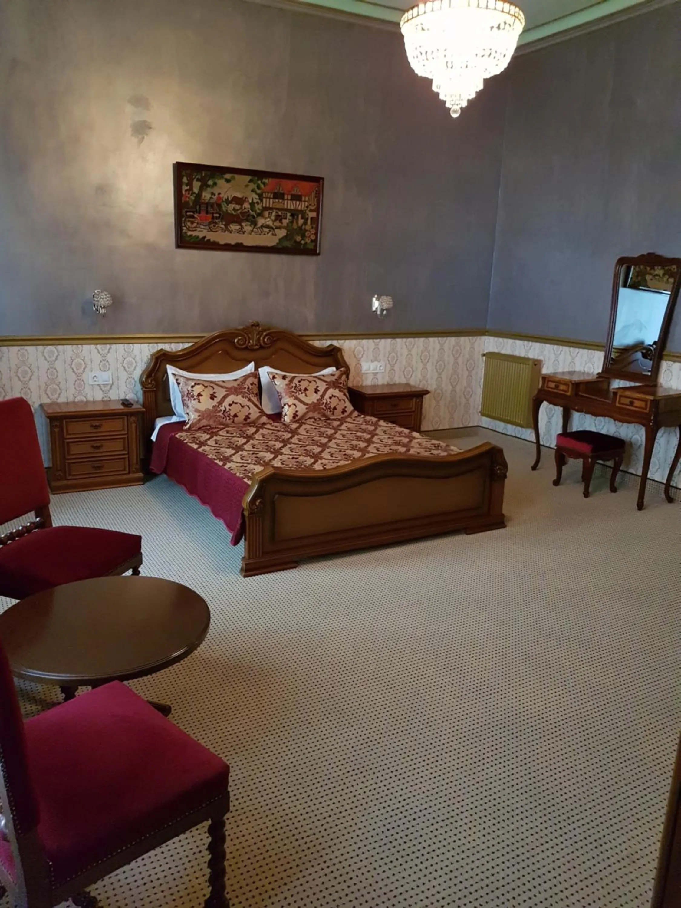 Bed in NF Palace Old City Bucharest