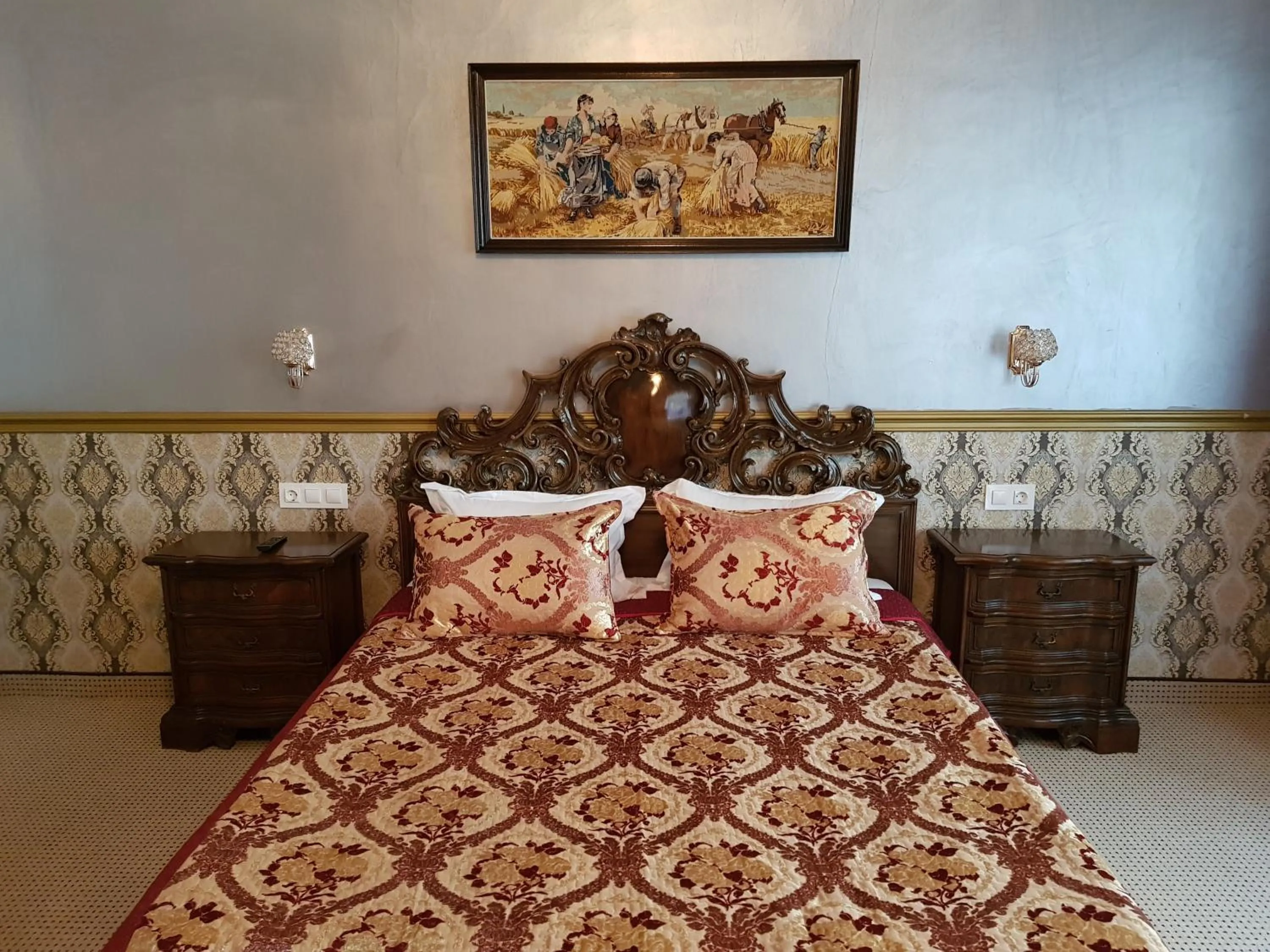 Bed in NF Palace Old City Bucharest